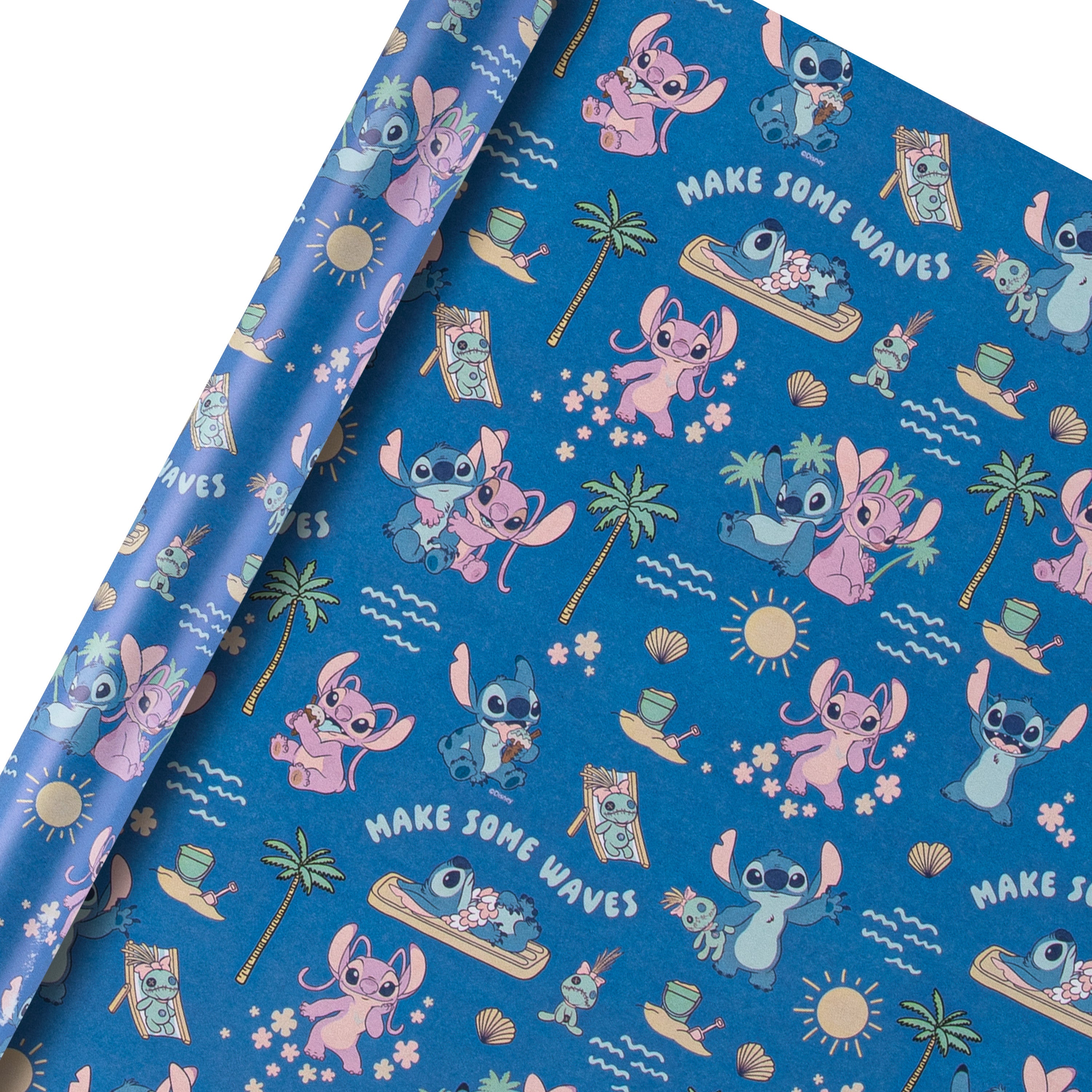 Stctoh Paper 6M 3 Pack Disney Lilo & Stitch Wrapping paper | Hallmark UK