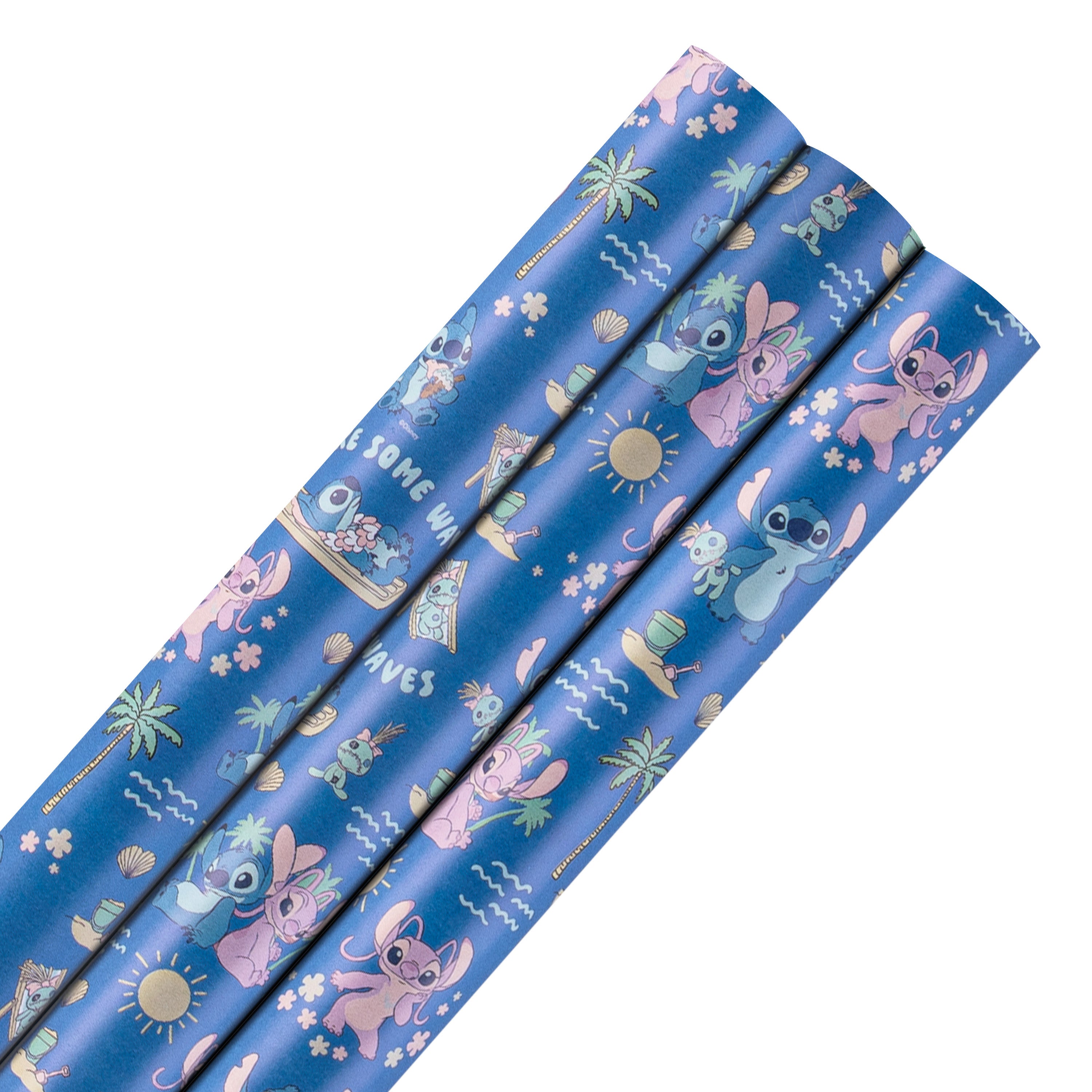 Stctoh Paper 6M 3 Pack Disney Lilo & Stitch Wrapping paper | Hallmark UK