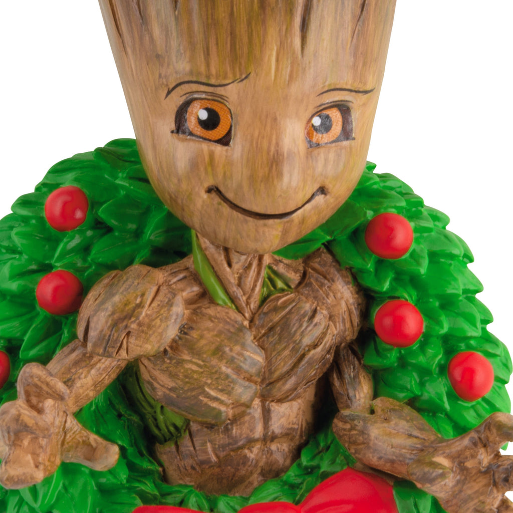 Collectable MARVEL Groot & Christmas Wreath Ornament