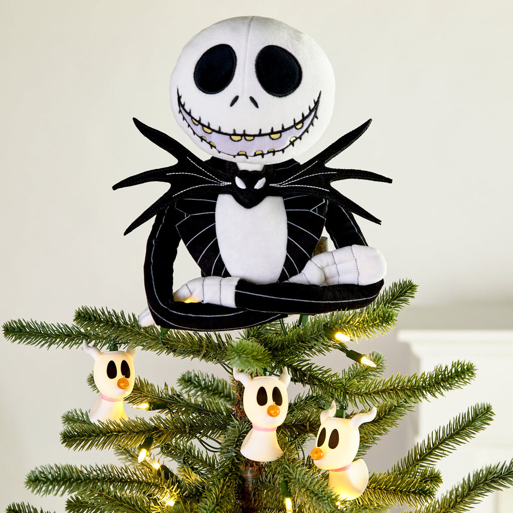 The Nightmare Before Christmas Plush Tree Topper - Jack Skellington Design