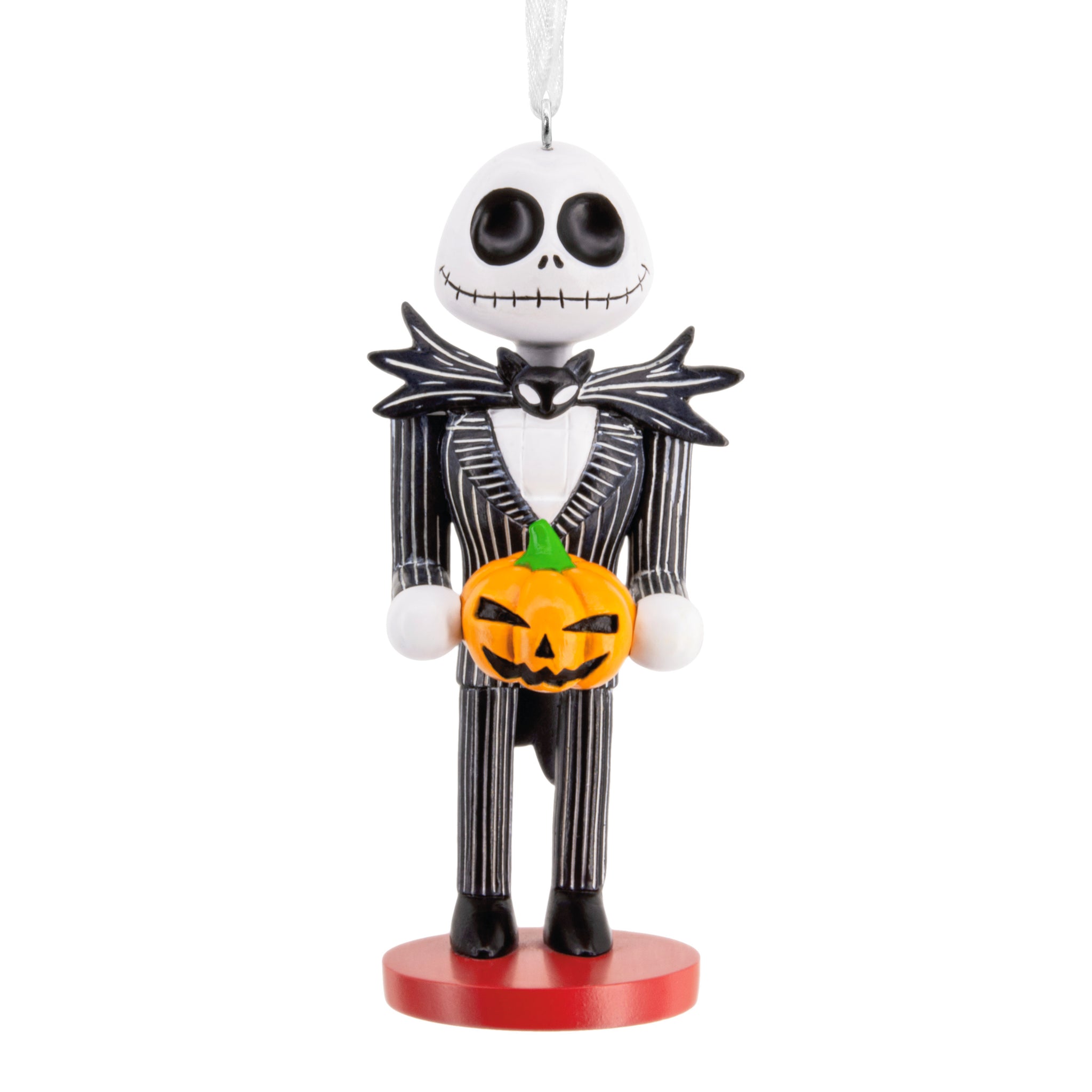 Hallmark Jack Skellington Weihnachtsbaumschmuck | Nightmare Before Christmas Ornament - Gruseliger Geschenkverpackungs-Anhänger