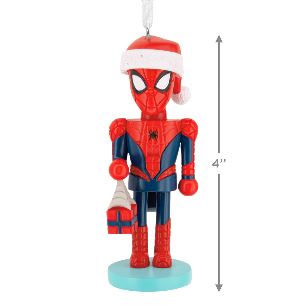 Collectible Nutcracker Ornament - MARVEL Spider-Man Design