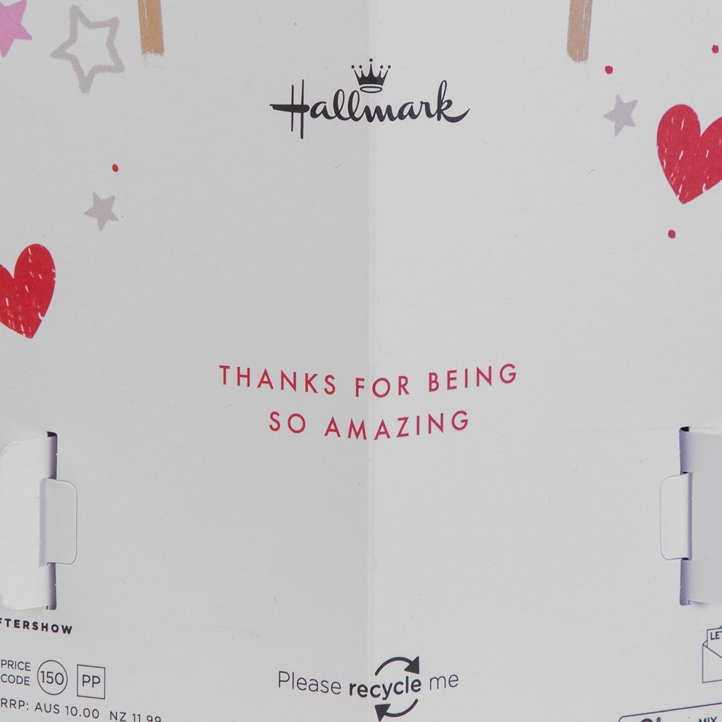 Christmas Card for Mum - 3D Pop-Up Poinsettia Design