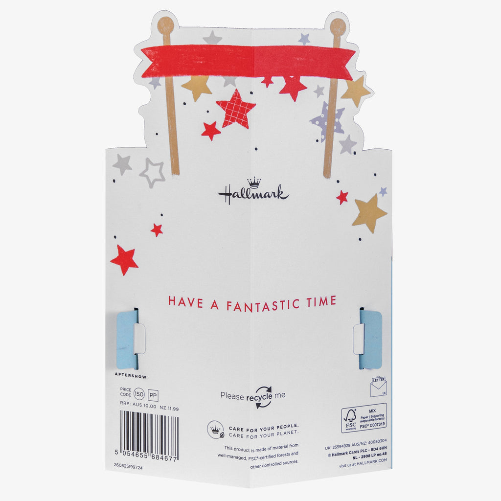 Christmas Card for Brother - 3D Pop-Up Christmas Pudding Design