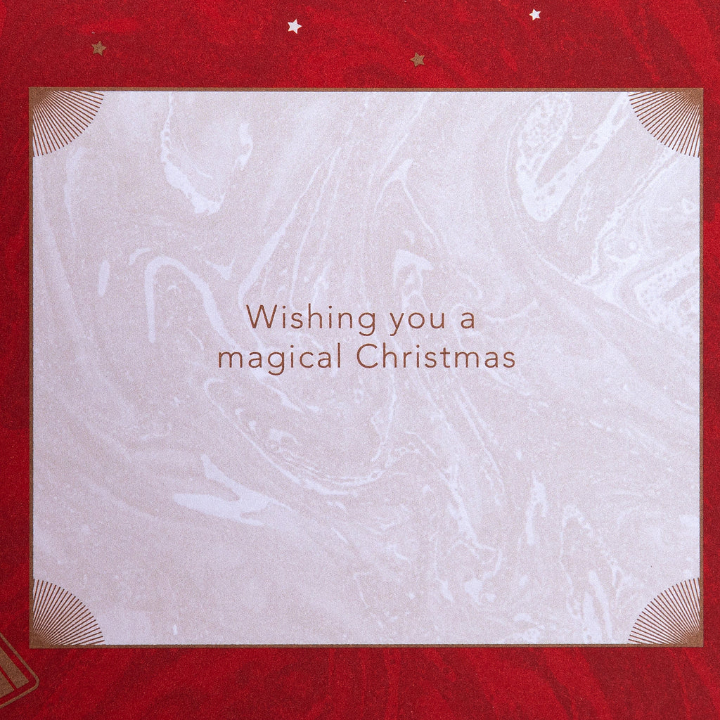 Luxury Boxed Christmas Cards - Pack of 5 Charity Cards in 1 Classic 'Jewel Trees' Design