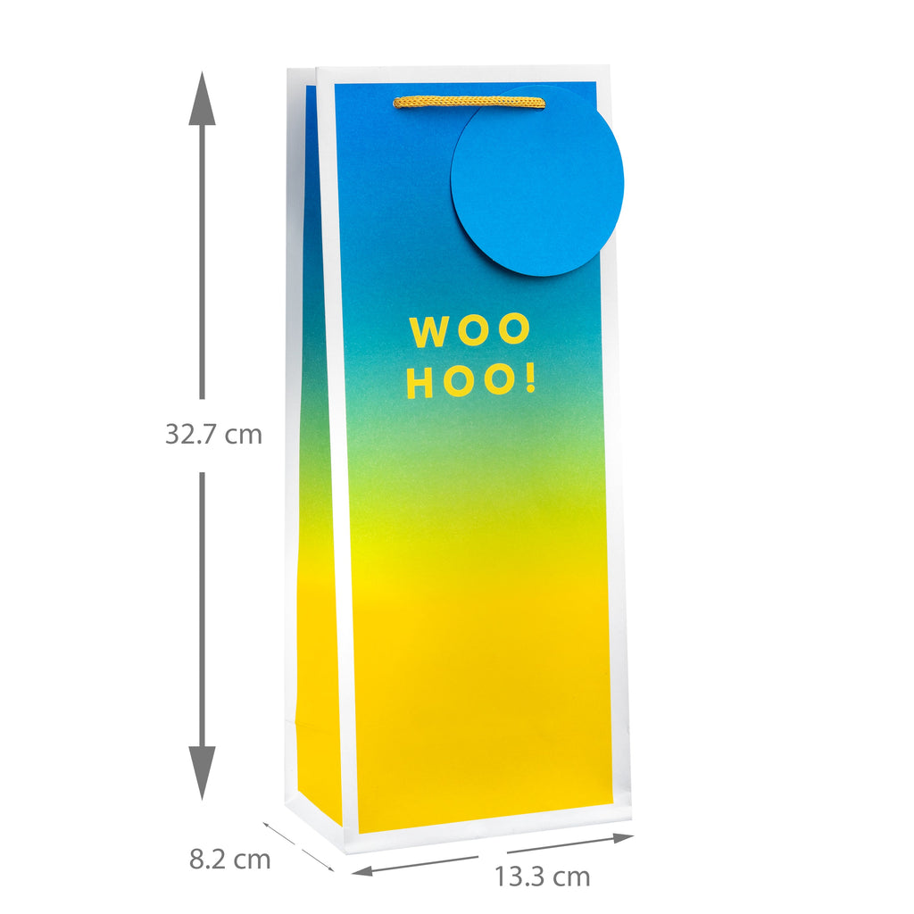 Any Occasion Bottle Bags - 3 Pack in 1 Vibrant Design 