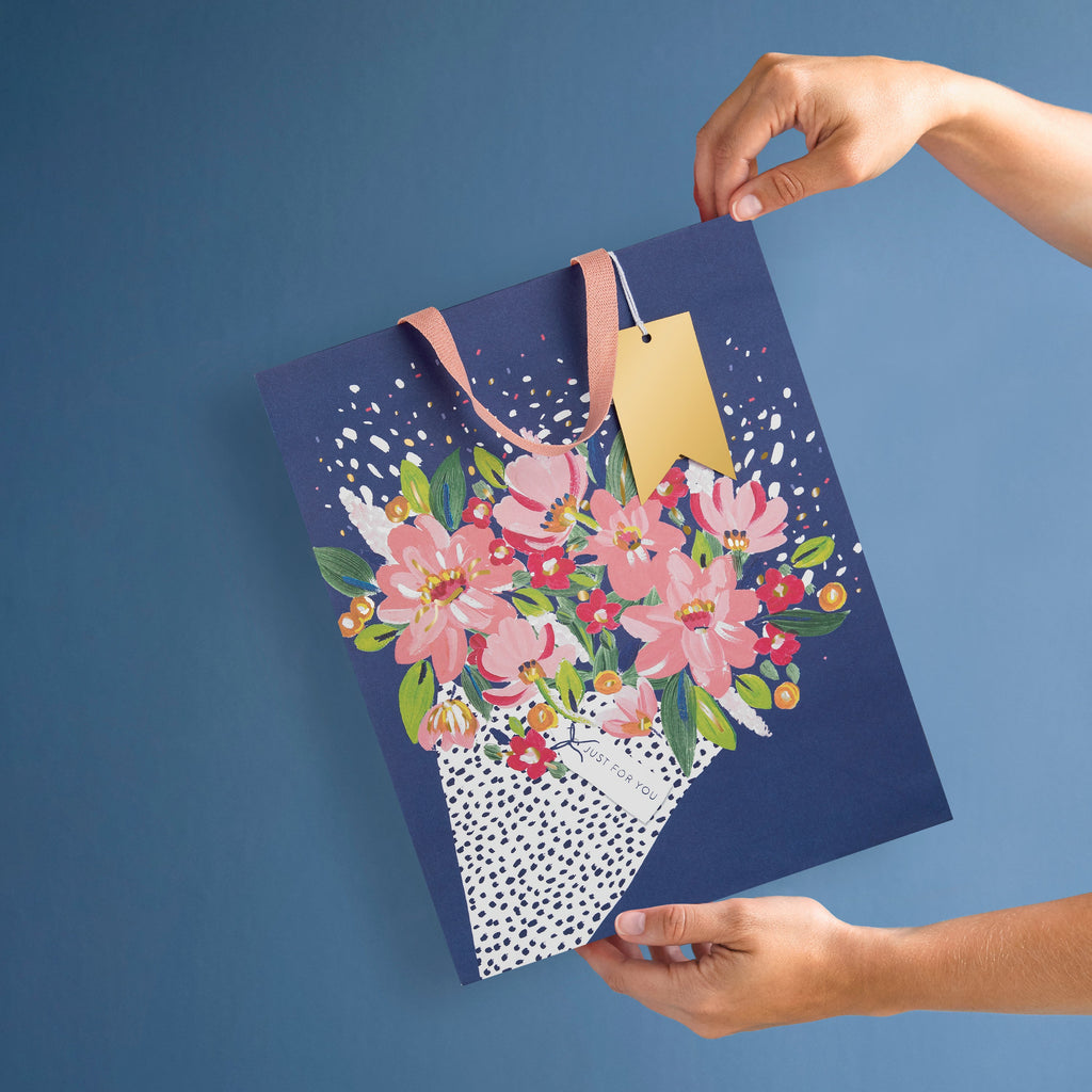 Multi Occasion Gift Bags - 3 Pack in 3 Sizes and 3 Celebratory Designs 