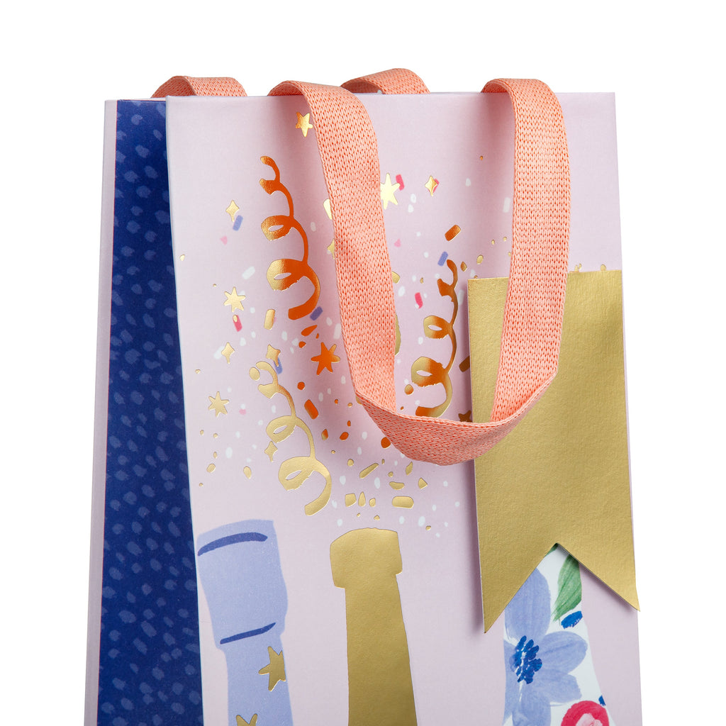 Any Occasion Bottle Bag Bundle - 3 Pack in 1 Celebratory Design 