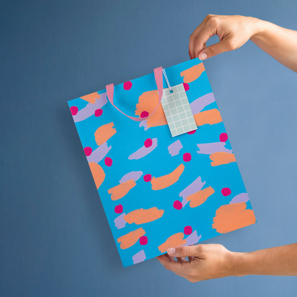 Any Occasion Gift Bags - 3 Pack in 3 Sizes and 3 Stylish Designs