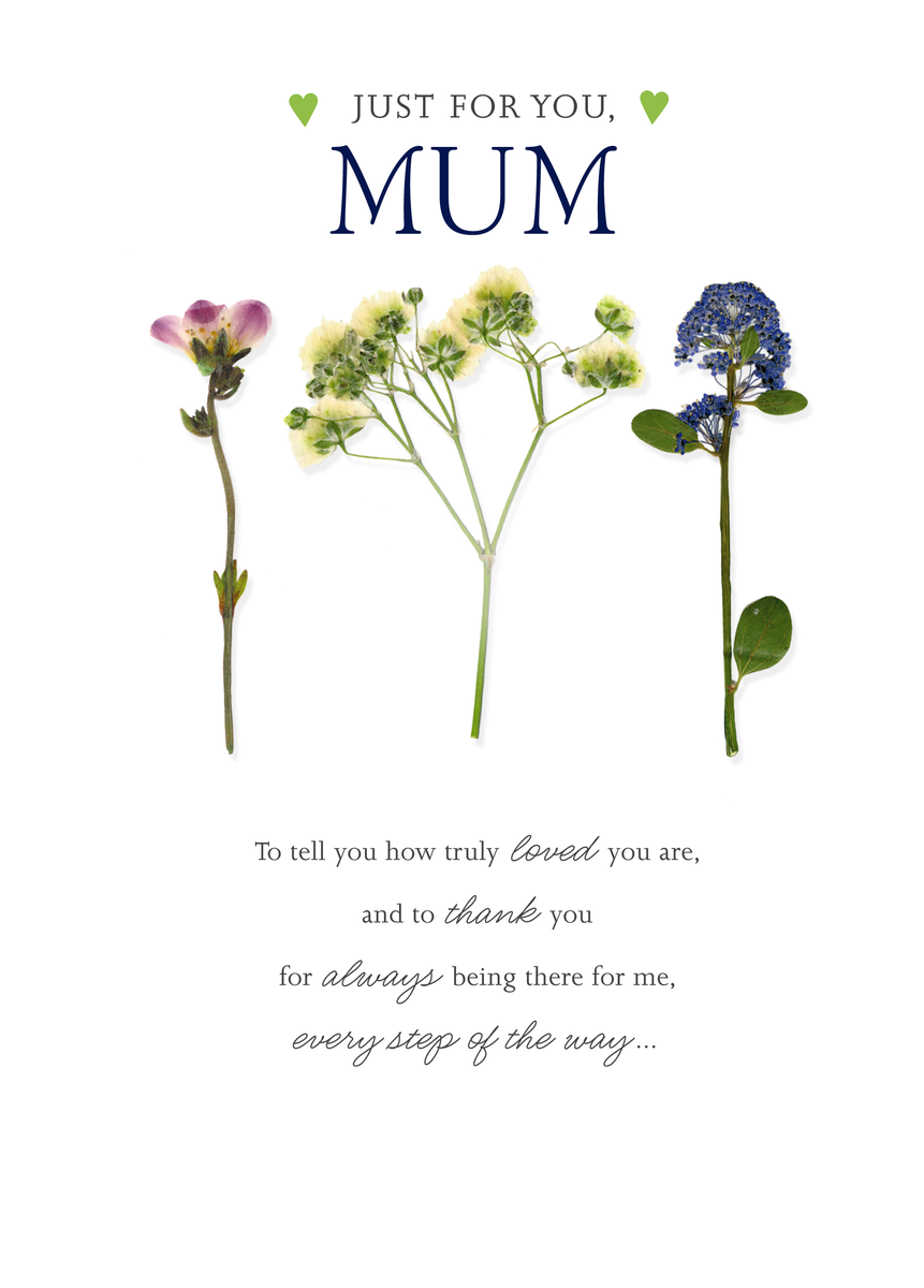 Personalised Floral Mother's Day Card For Mum | Hallmark UK