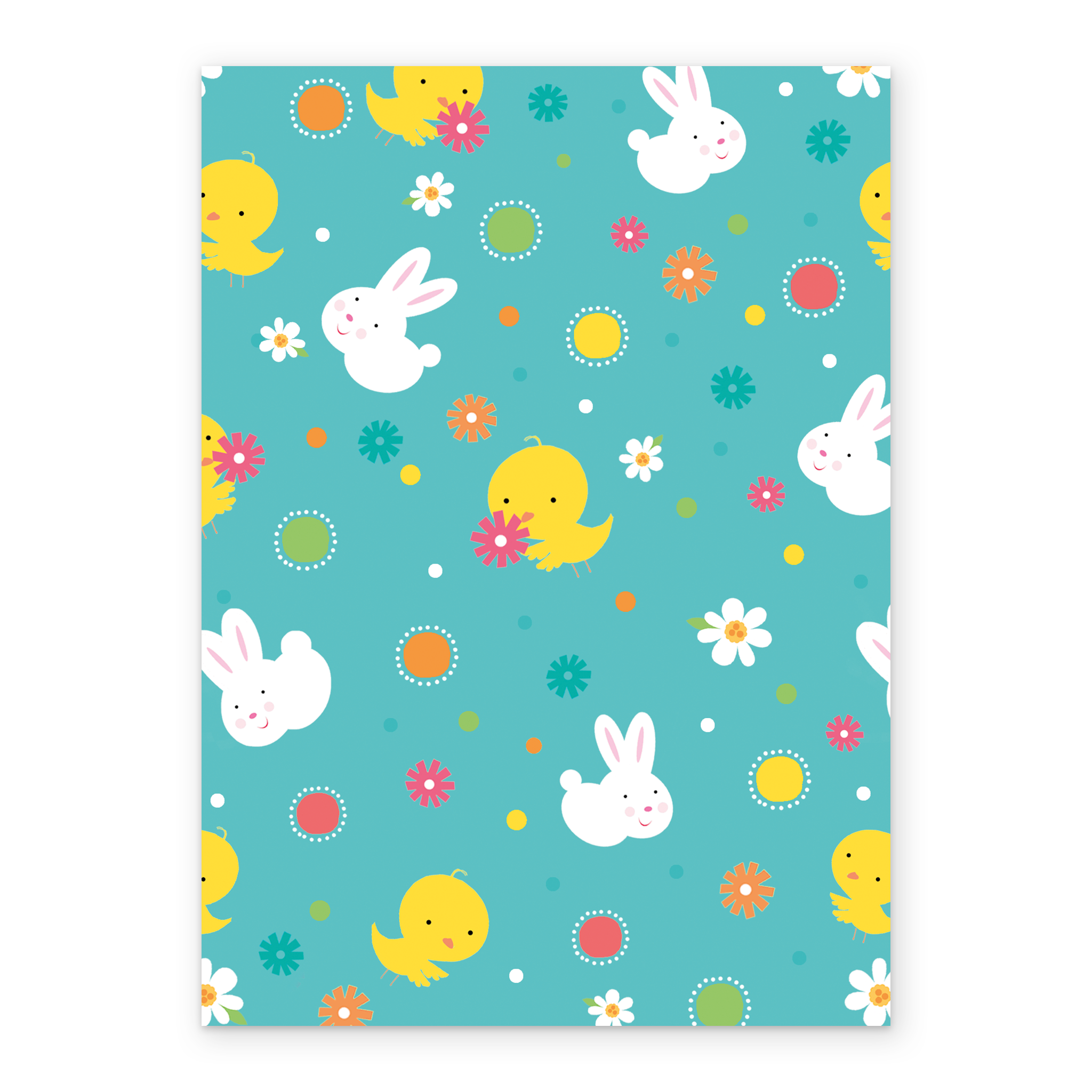 Hallmark Spring Design Personalised Spring Animals Pattern Easter Card | Hallmark UK