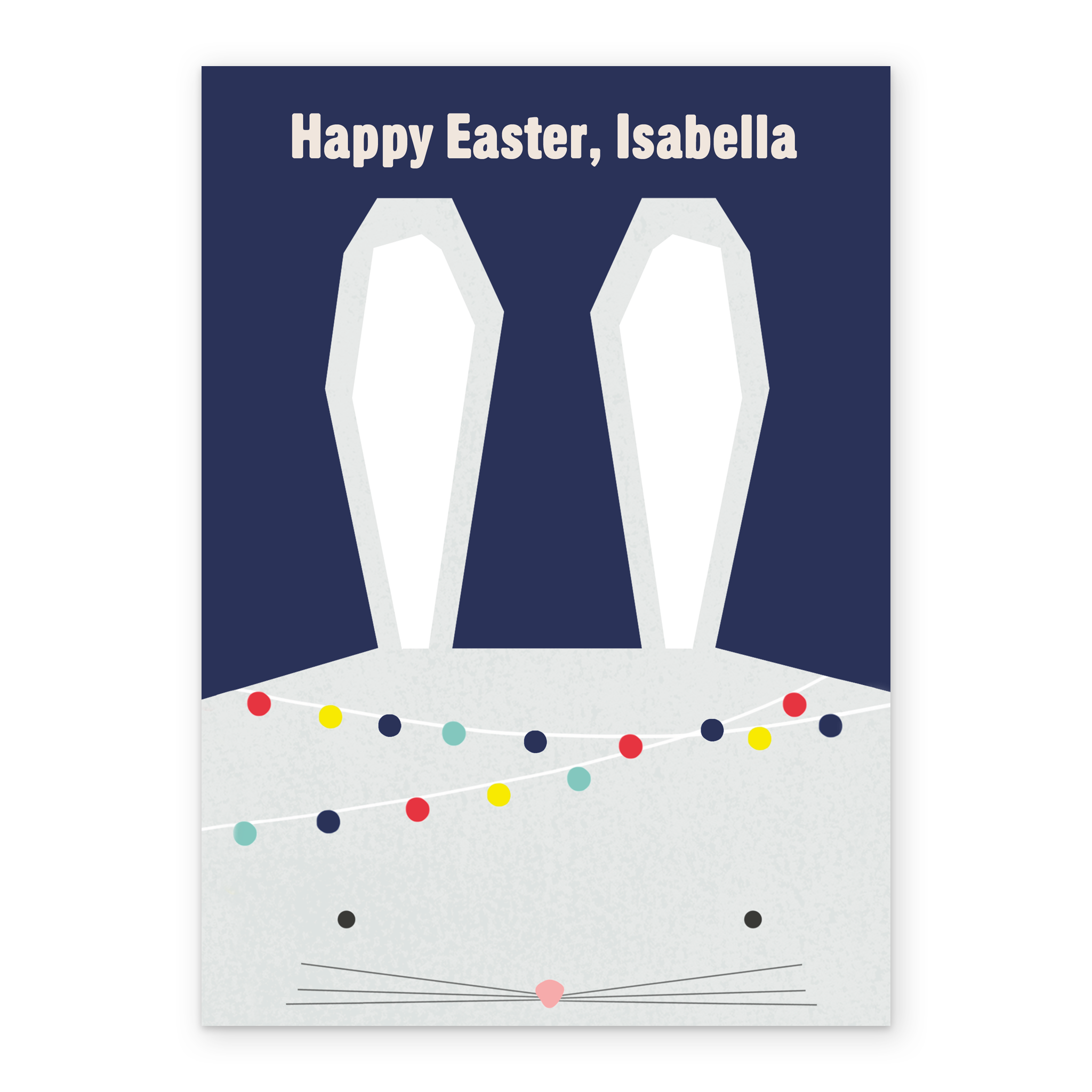 Personalised Rabbit Selfie Easter Card | Hallmark UK