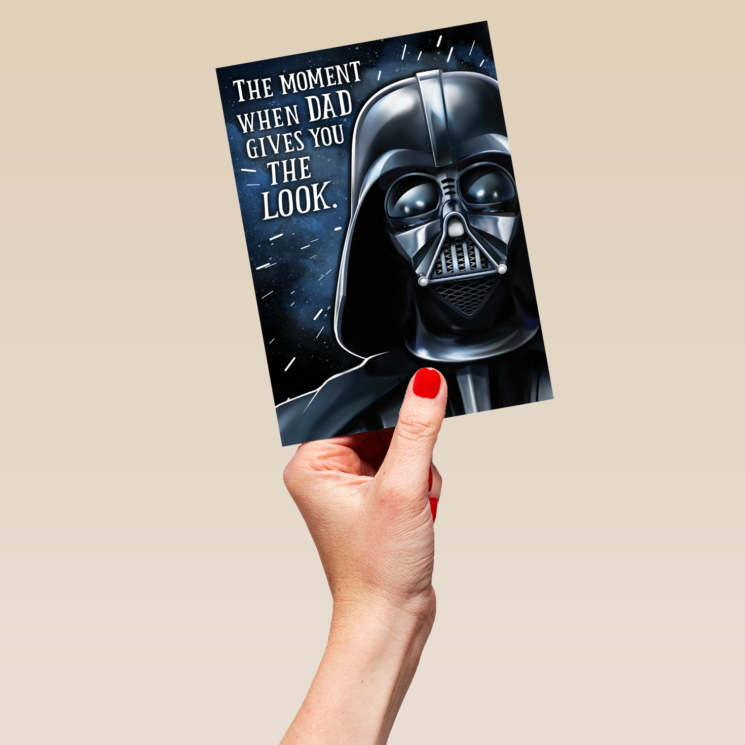 Personalised Star Wars™ Darth Vader Father's Day Card | Hallmark UK