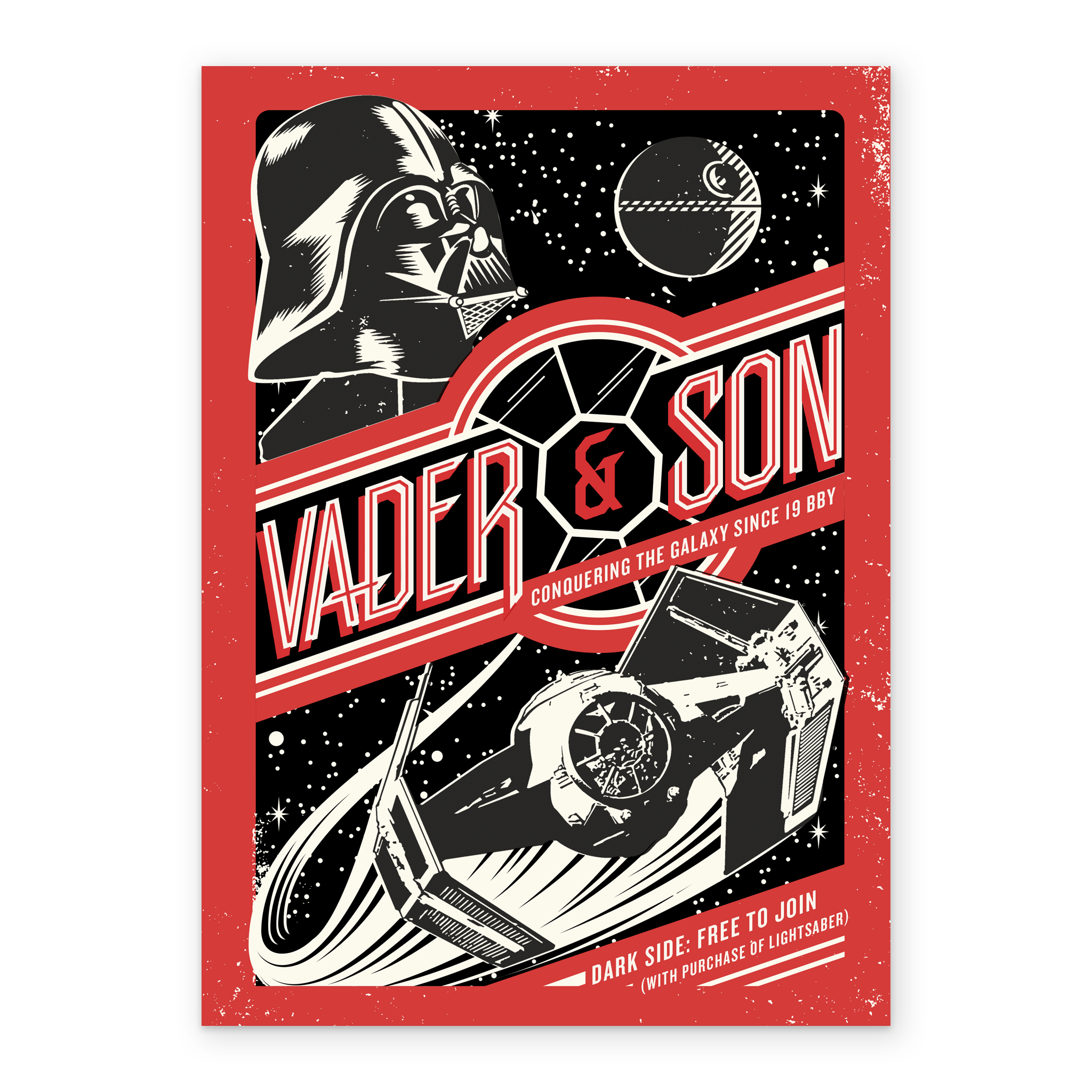 Personalised Star Wars™ Darth Vader Father's Day Card | Hallmark UK