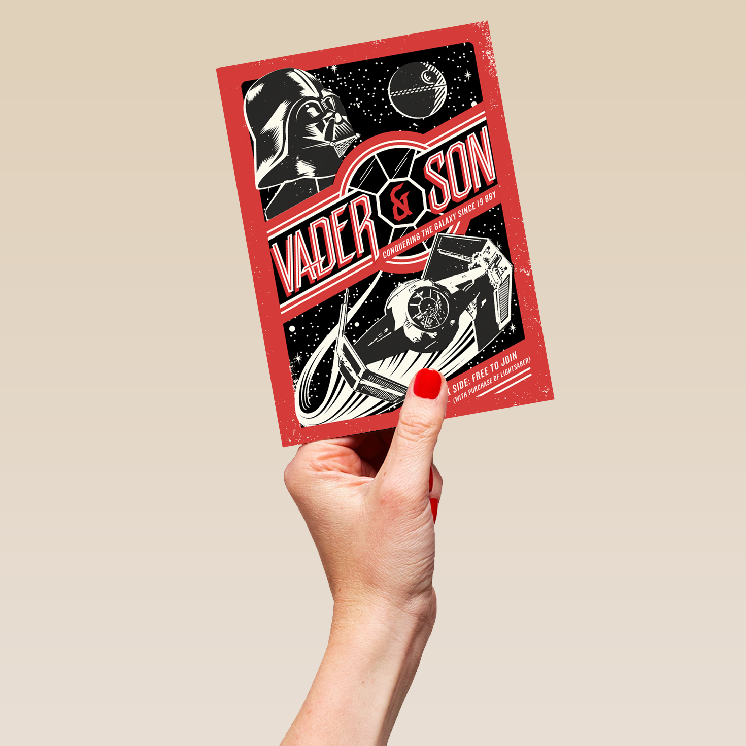 Personalised Star Wars™ Darth Vader Father's Day Card | Hallmark UK