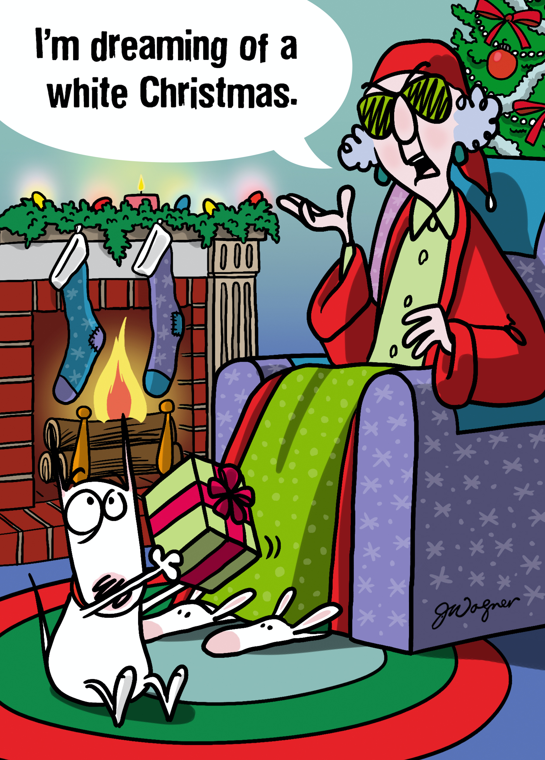 F3005621 hero personalised funny christmas shoebox maxine cartoon card – hallmark