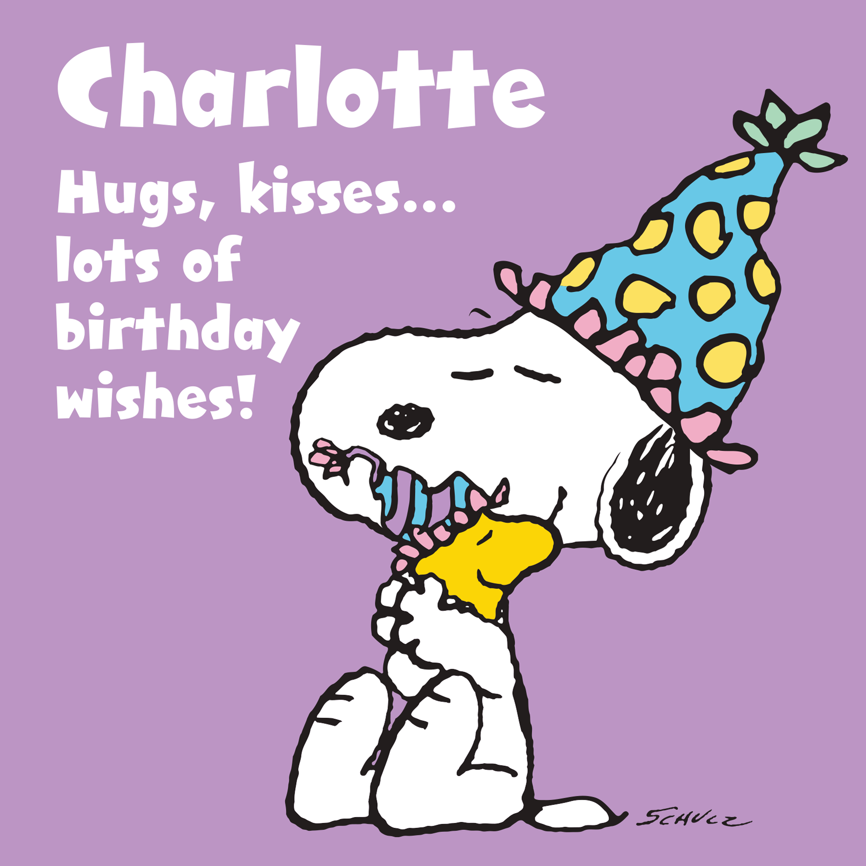 Personalised PEANUTS SNOOPY & Woodstock Birthday Card | Hallmark UK