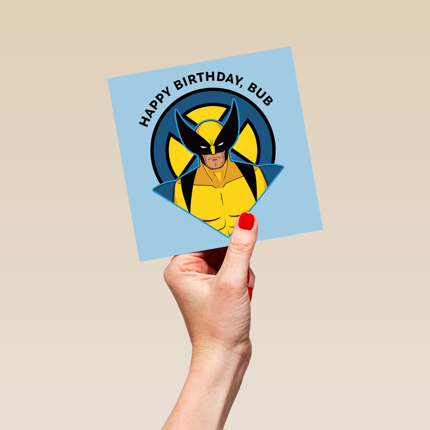 Personalised X-MEN Wolverine Birthday Card | Hallmark UK