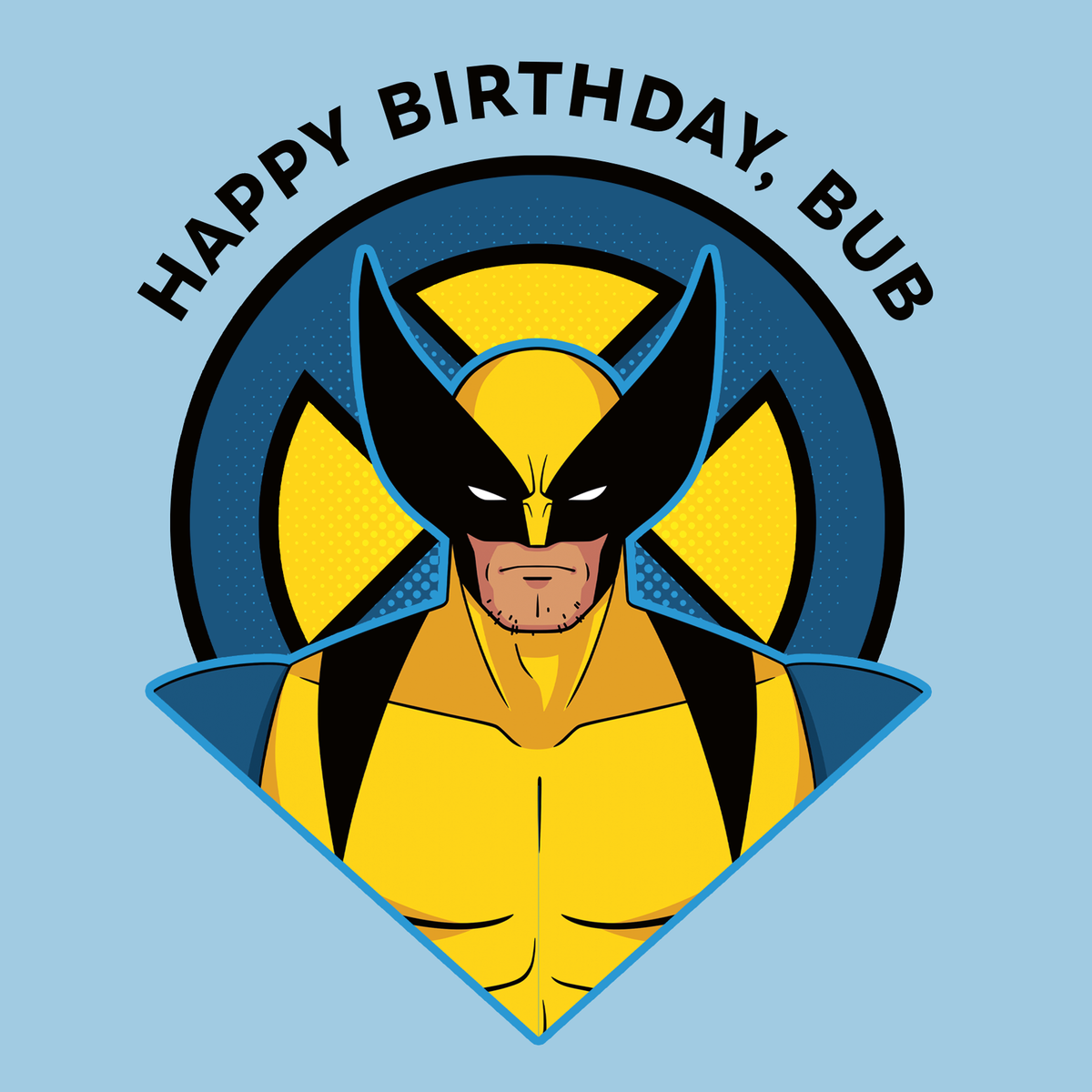 Personalised X-MEN Wolverine Birthday Card | Hallmark UK