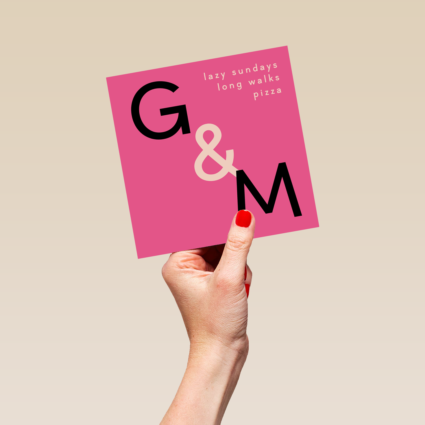 Hallmark Initials Example Personalised & Editable Initials Anniversary Card | Hallmark UK