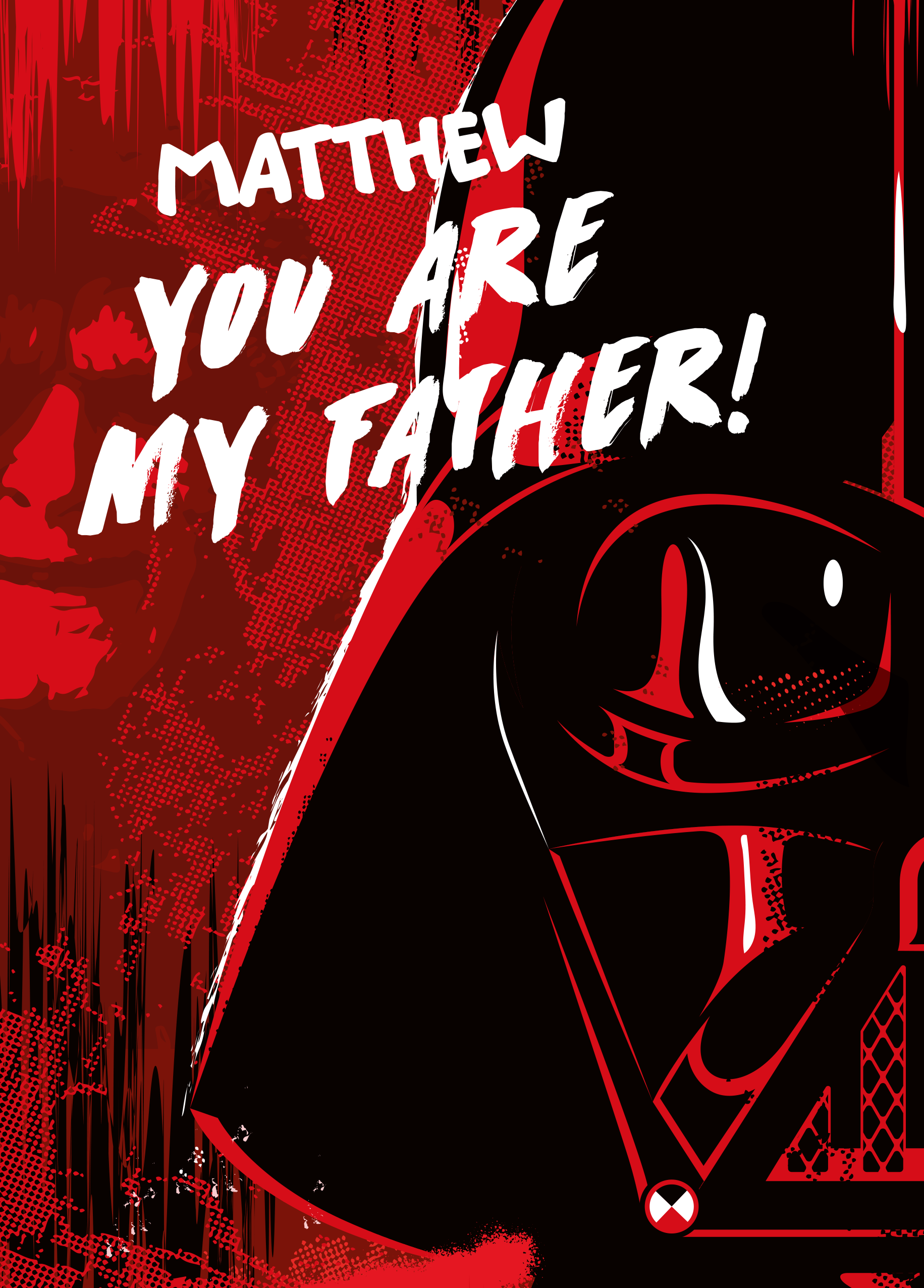 Personalised Star Wars™ Darth Vader Father's Day Card | Hallmark