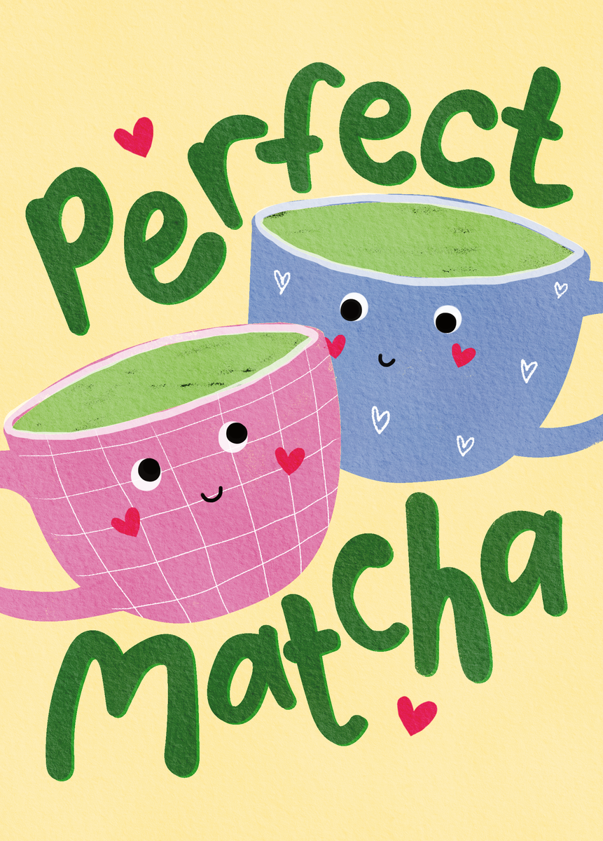 Personalised 'Perfect Matcha' Wedding Congratulations Card | Hallmark
