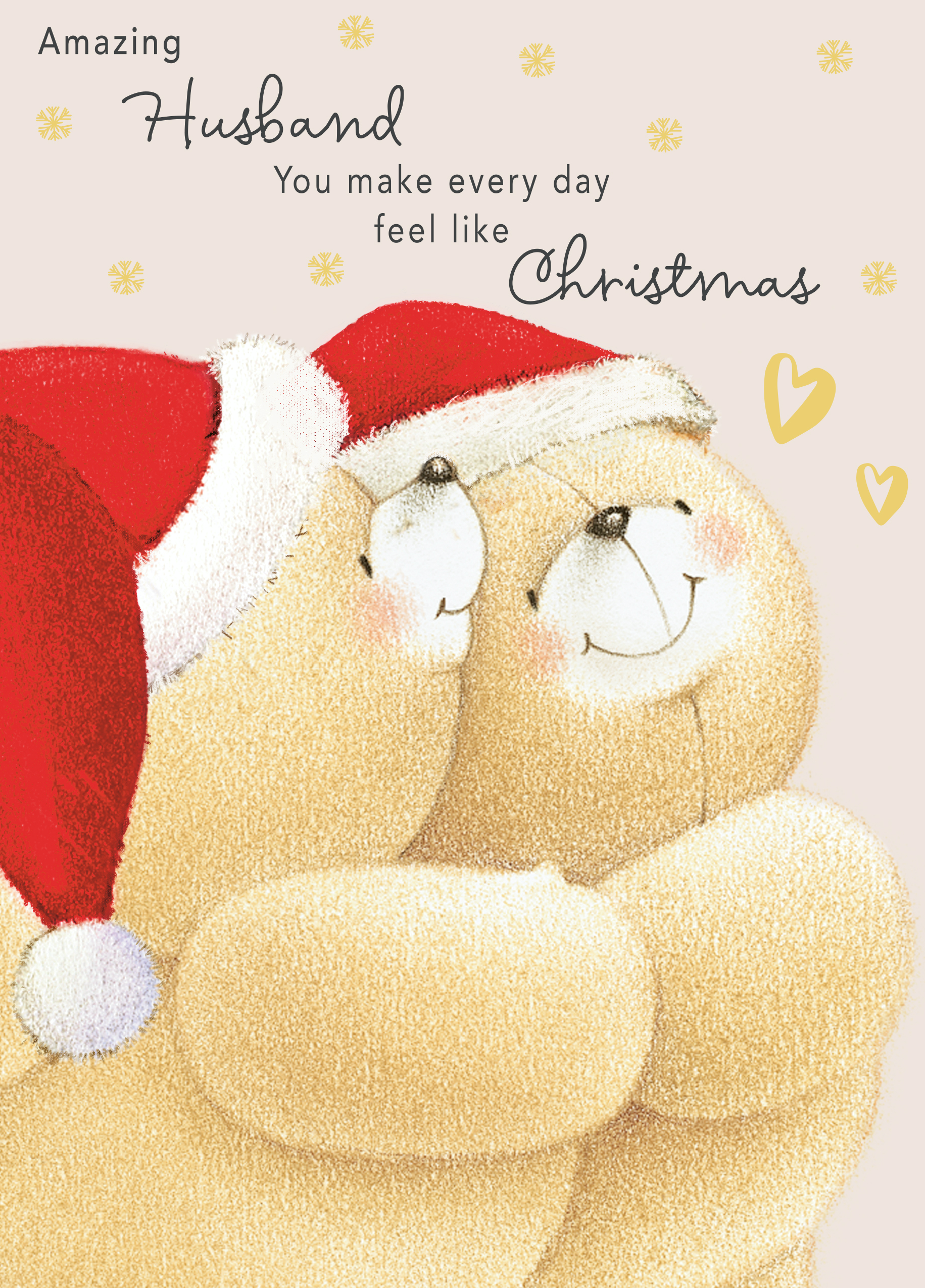 Hallmark Biglietto di Natale per coppia motivo Cute Festive Hallmark Biglietto di Natale per coppia motivo Cute Festive