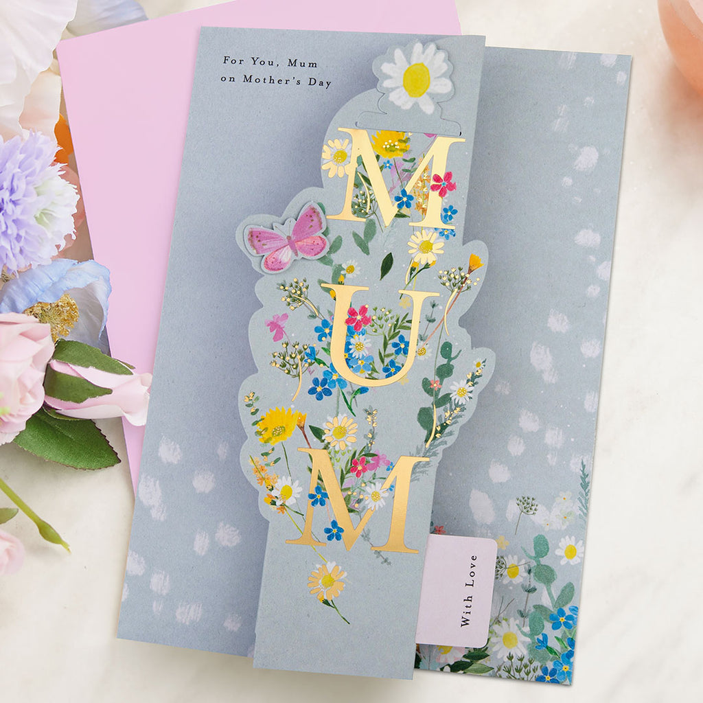 Hallmark Signature Mother's Day Premium 3D Shoe Card For Mom "Grew Up Loved - View #6