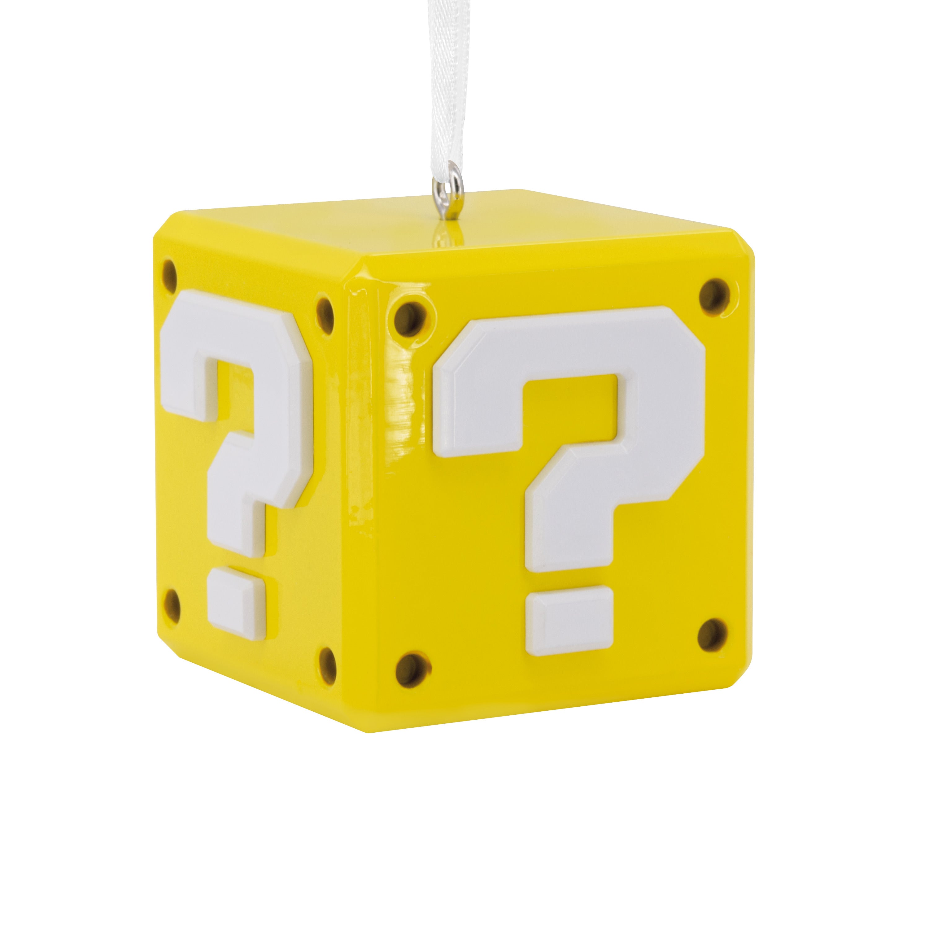 Collectable Premium Super Mario ? Block Ornament | Hallmark UK