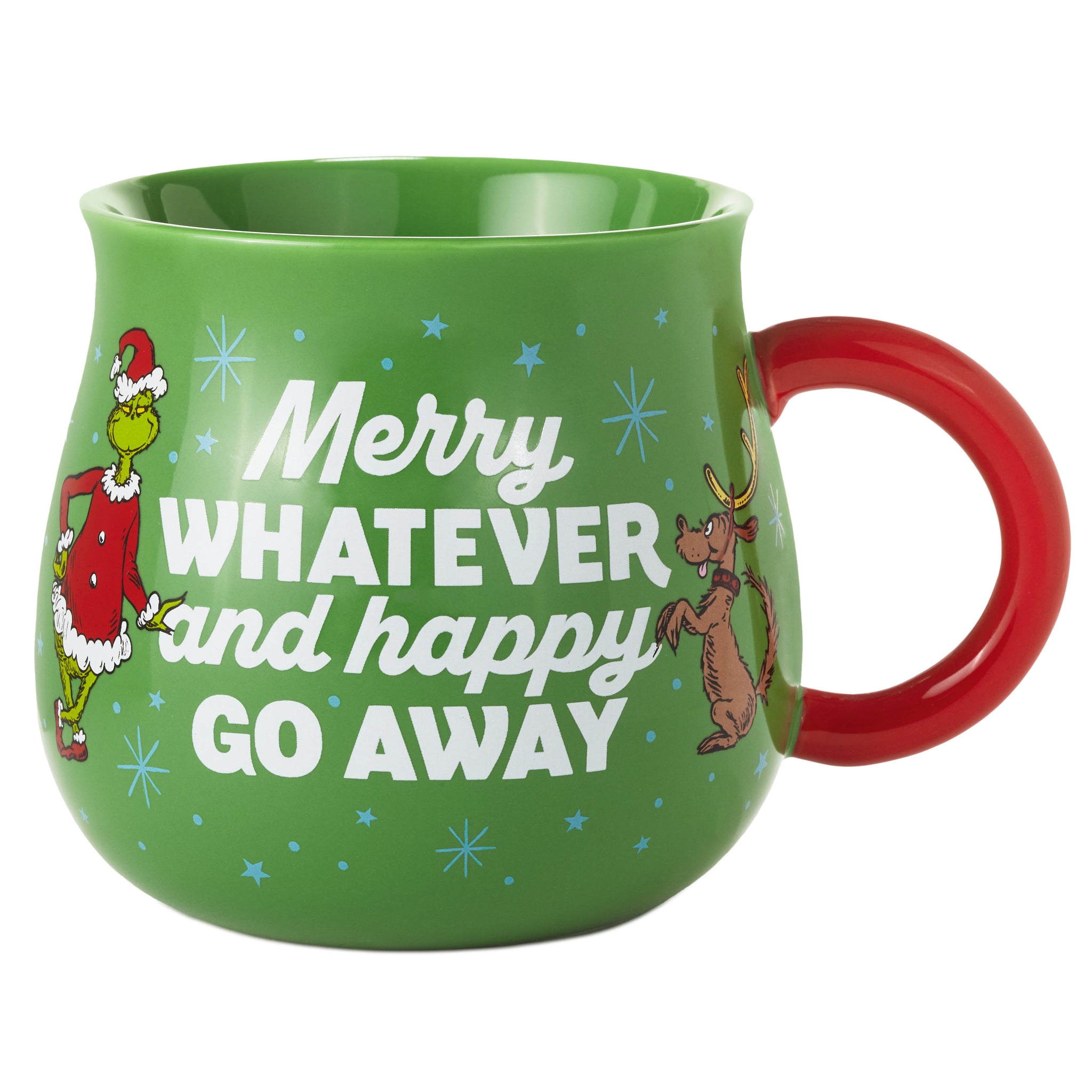 United Labels Tazza Grinch "Team Grinch", 320 Ml, In Ceramica, Rossa E Bianca, Ufficiale, Lavabile In Lavastoviglie