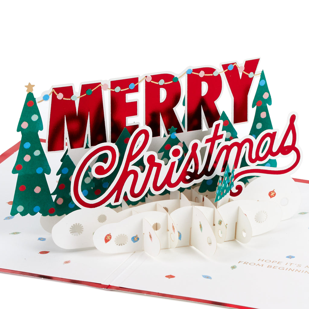 Hallmark Paper Wonder 25575517 - Biglietto di Natale Pop-Up Hallmark Paper Wonder 25575517 - Biglietto di Natale Pop-Up
