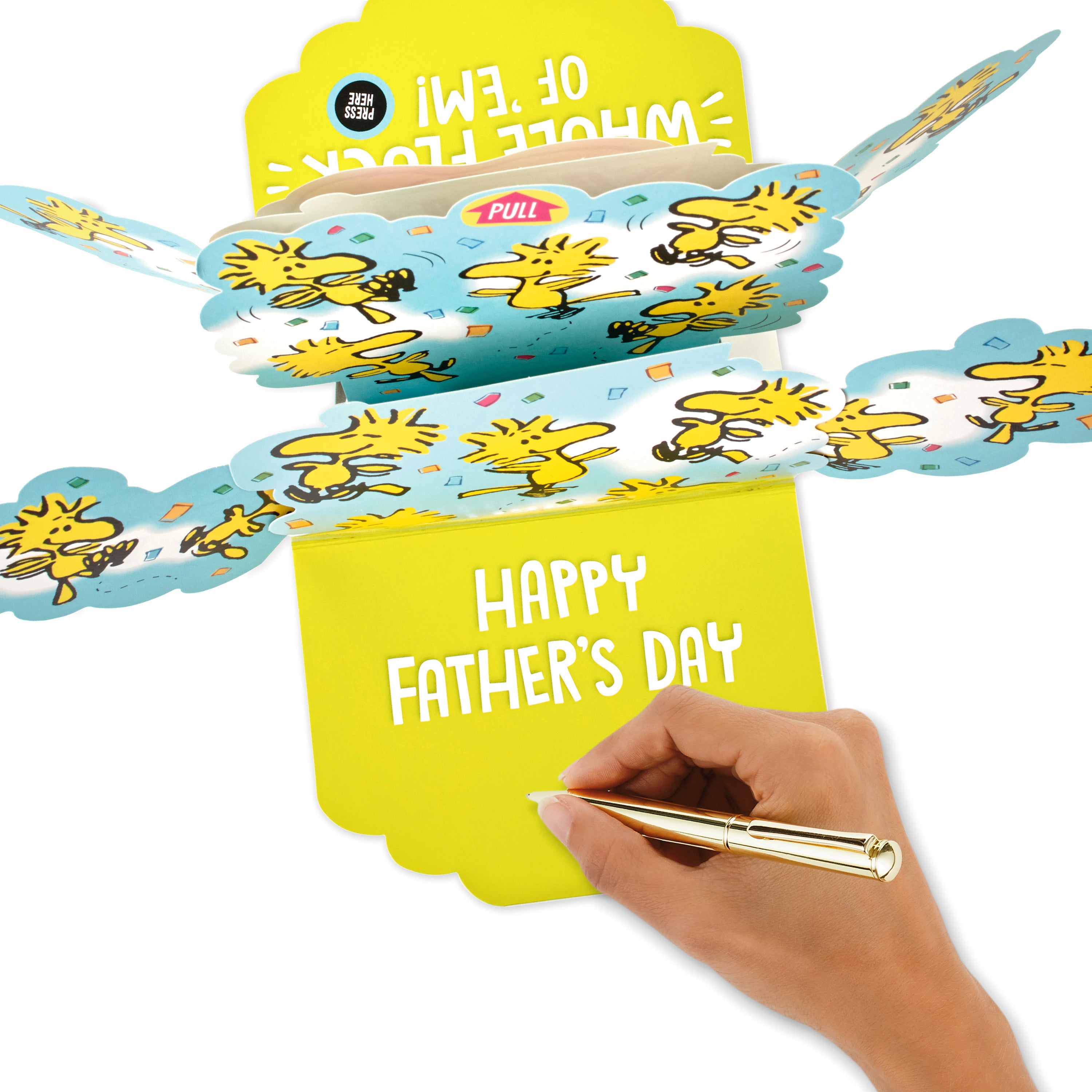 Musical, 3D & Pop Up SNOOPY Father's Day Card for Dad | Hallmark
