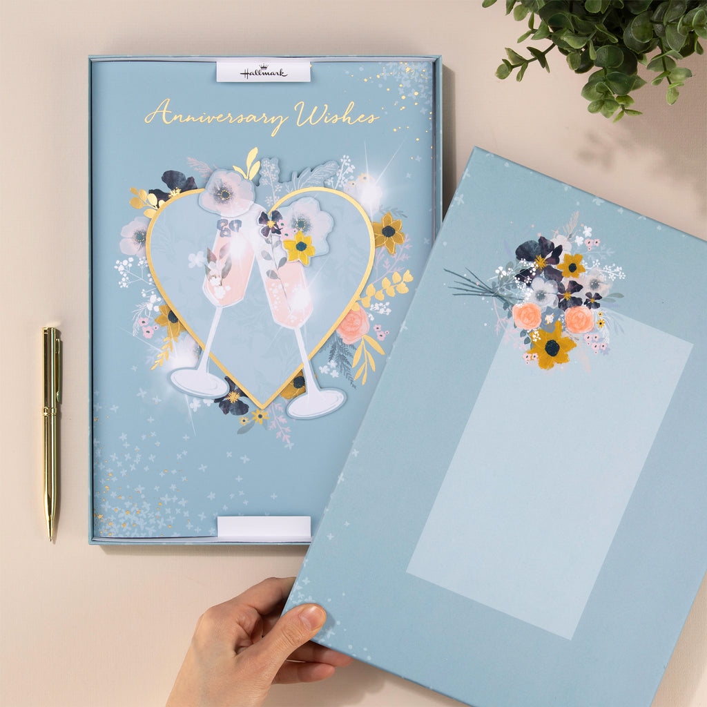 What to Write in an Anniversary Card: Anniversary Wishes & Quotes ...