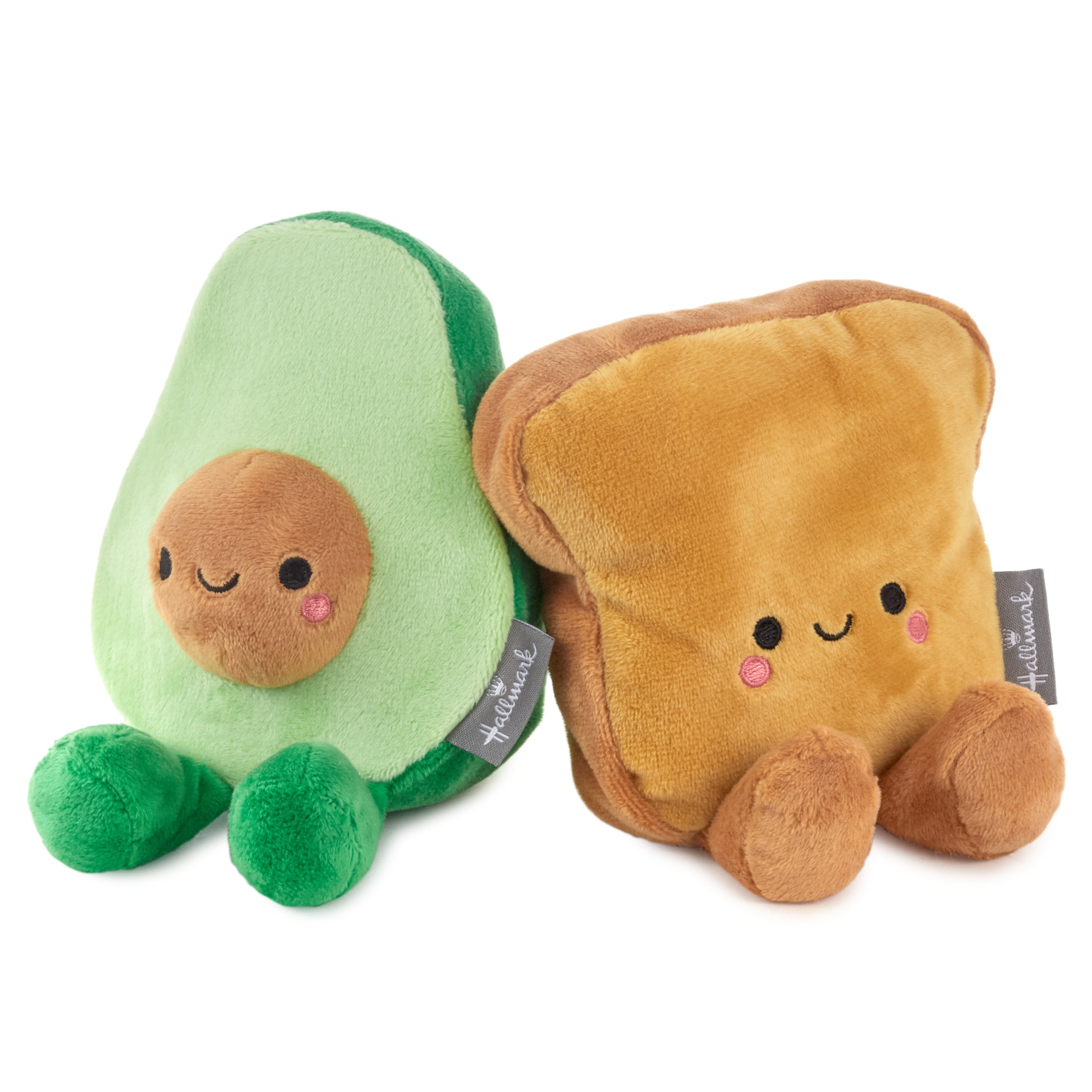 Squishable Snugglemi Snacker Avocado Toast Plush Toy - 5 Inch Cute Food Plushie For Collectors