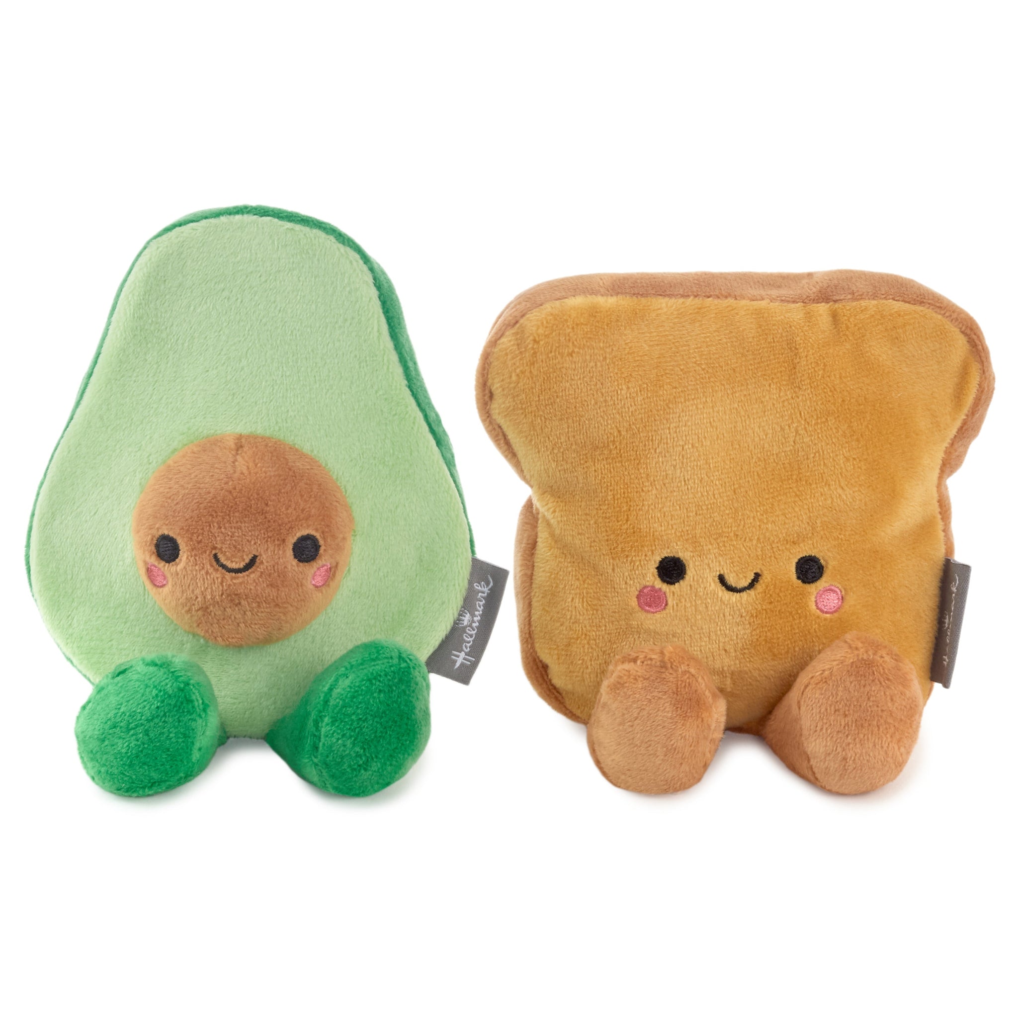 Better Together Avocado Toast Magnetic Soft Toy Pair Hallmark UK