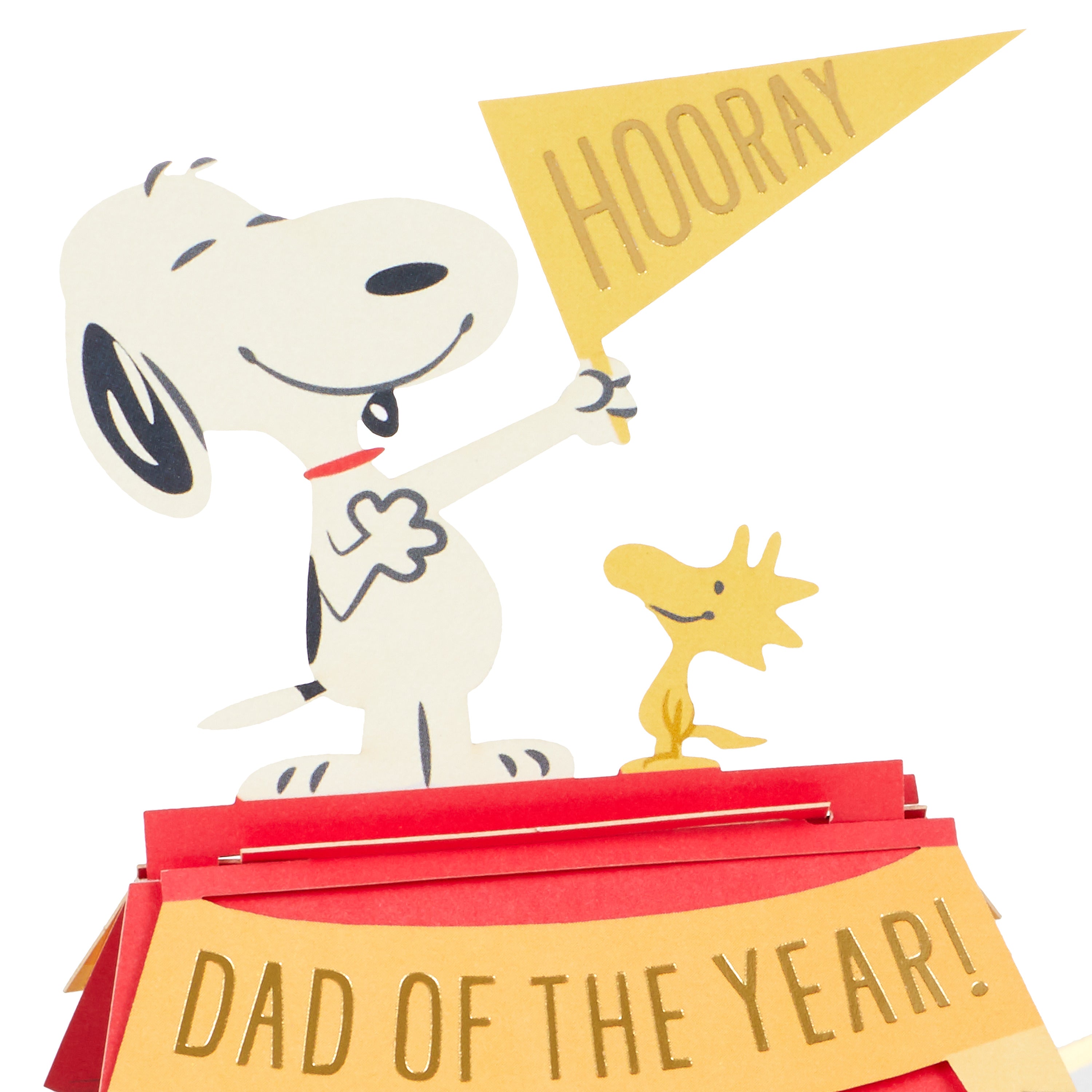 3D PEANUTS SNOOPY Father's Day Card for Dad | Hallmark UK