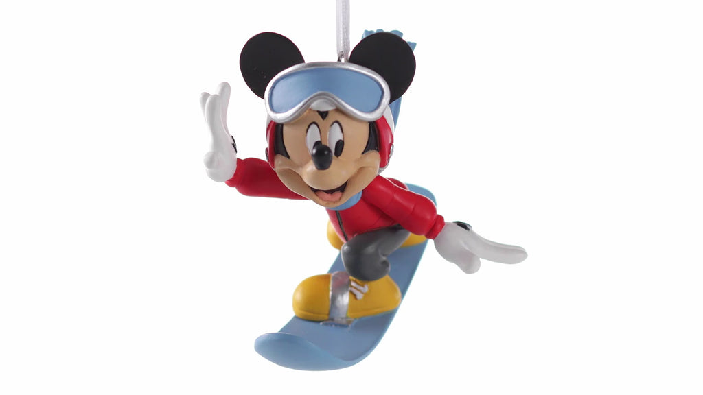 Snowboarding Mickey Mouse Ornament | Disney | Hallmark UK