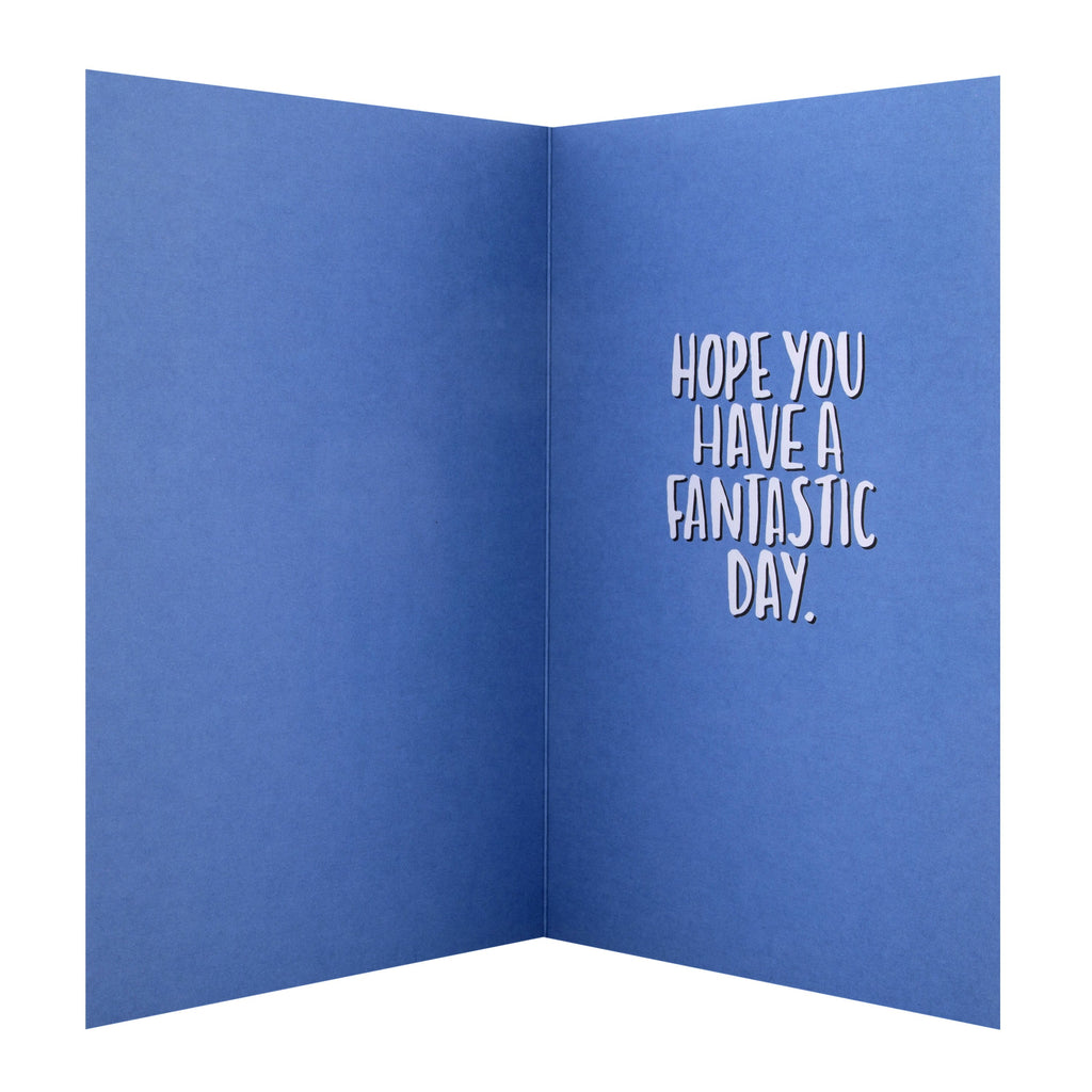 Birthday Card for Uncle from Hallmark - Fun Text Design