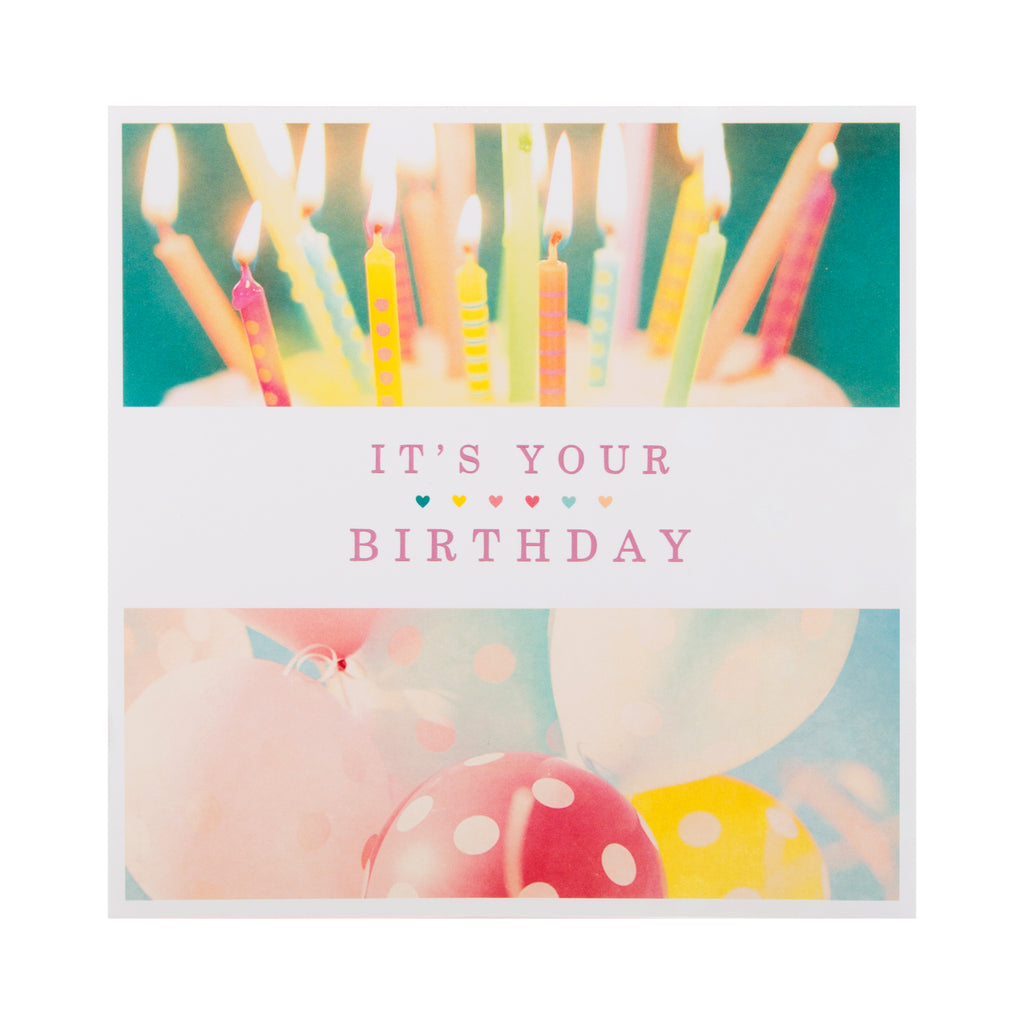 General Birthday Card - Photographic Design