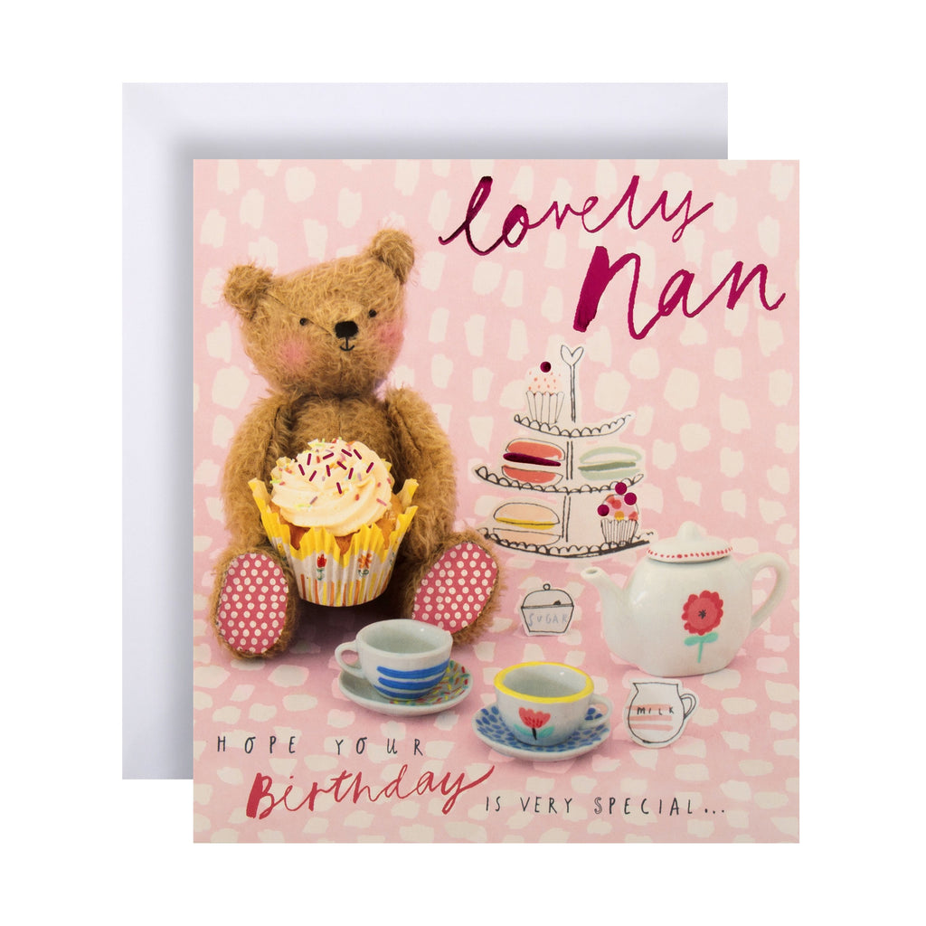 Birthday Card for Nan from Hallmark - Cute Photographic Design