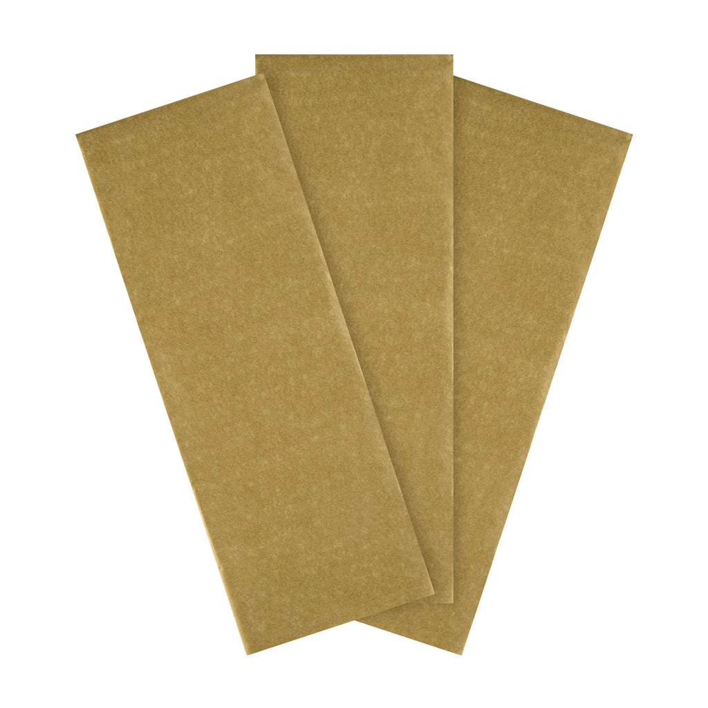 Multi-Occasion Tissue Paper Pack - 3 Sheets in Gold