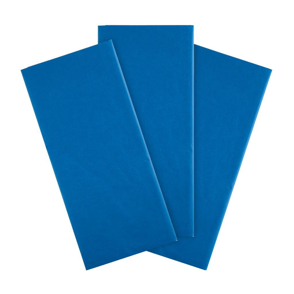 Multi-Occasion Tissue Paper Pack - 3 Sheets in Blue
