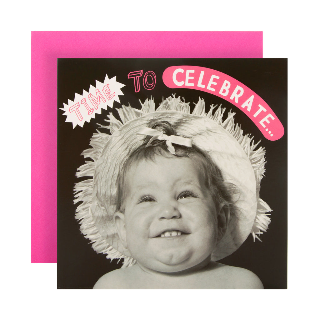 General Birthday Card - Funny Photographic Design