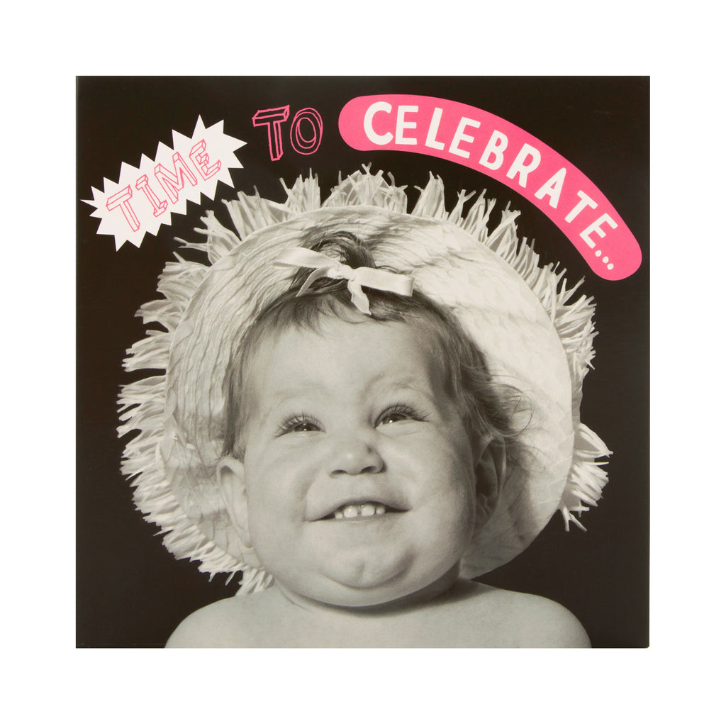 General Birthday Card - Funny Photographic Design