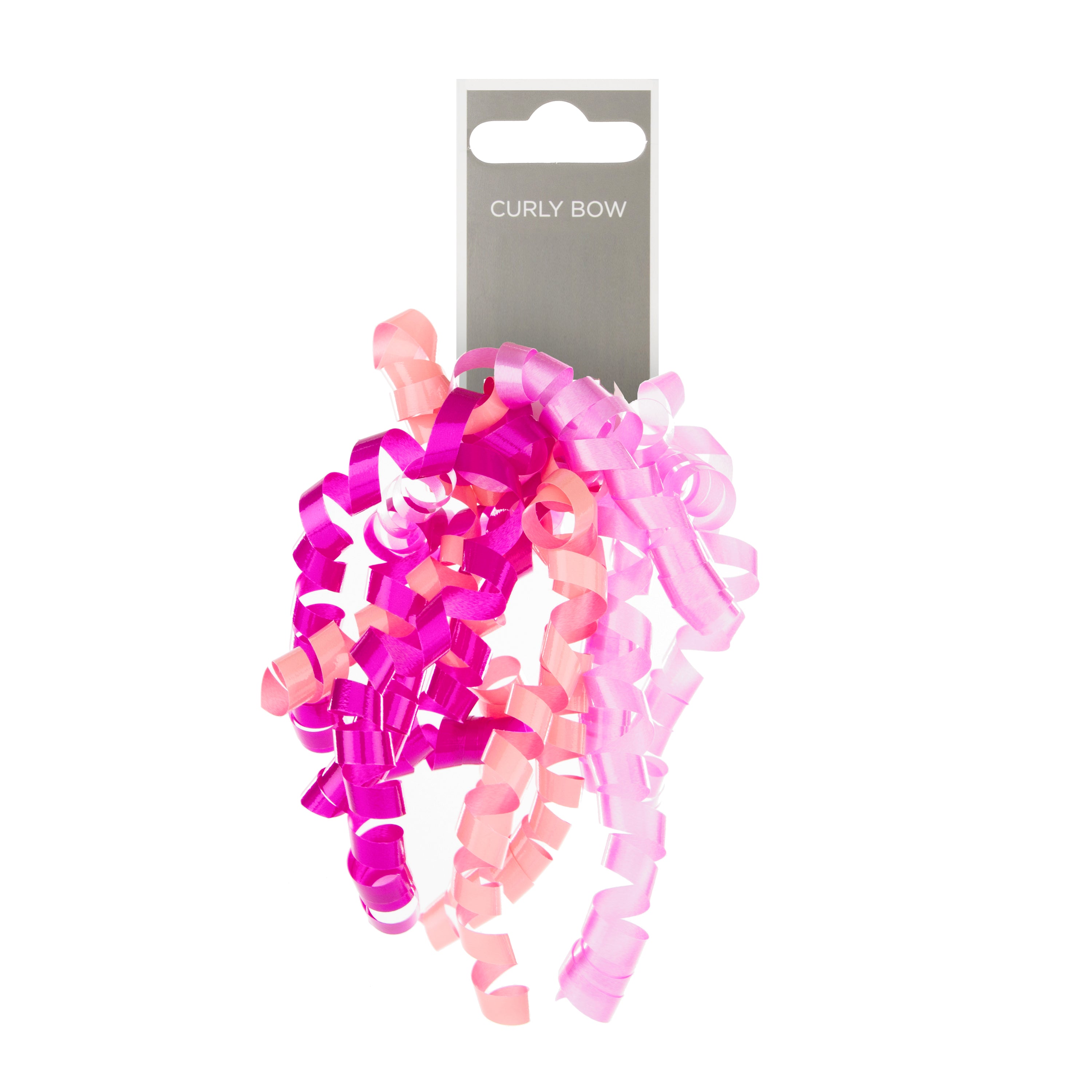 Occasion Curly Gift Bow Pinks