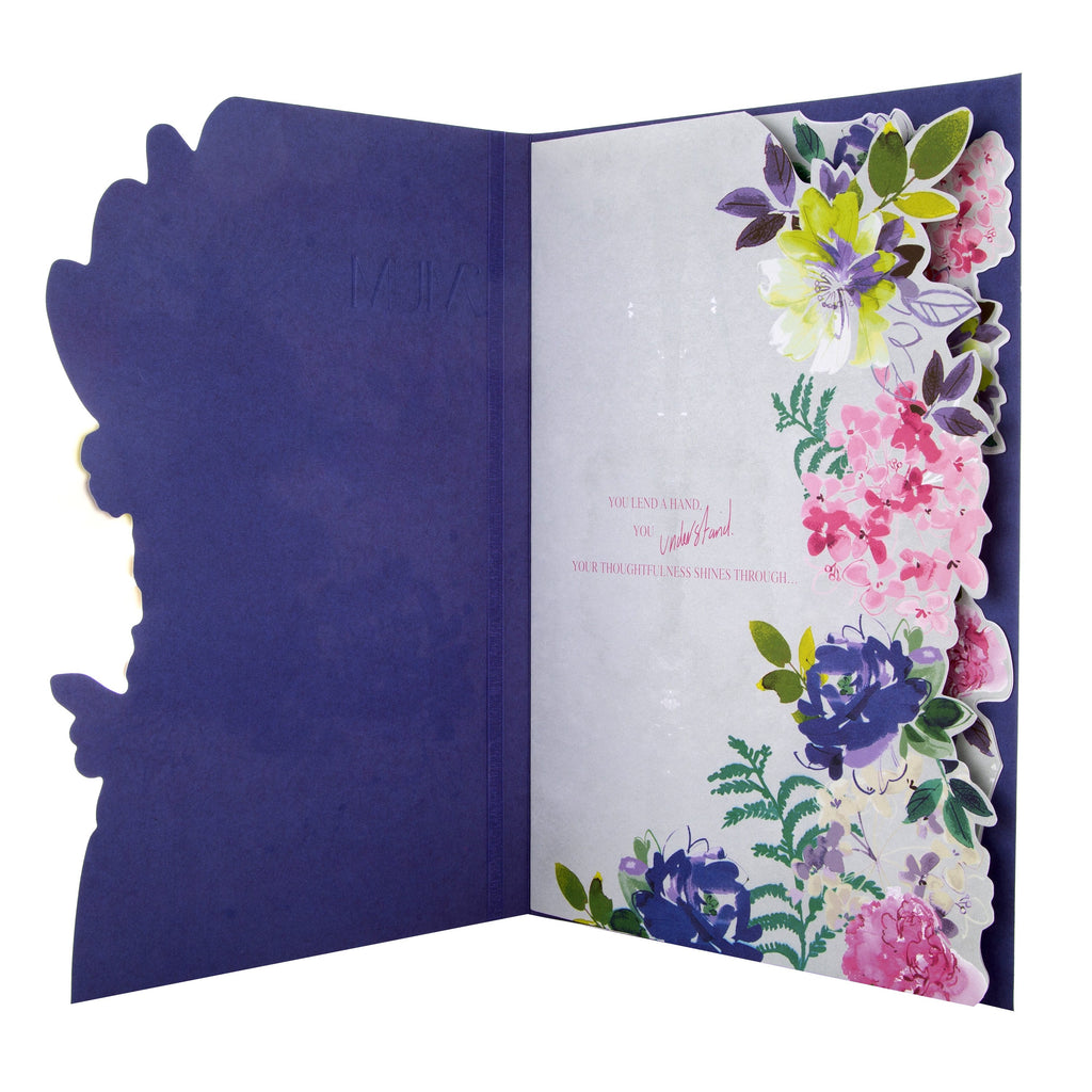 Mother's Day Card for Mum - Vibrant Floral Design