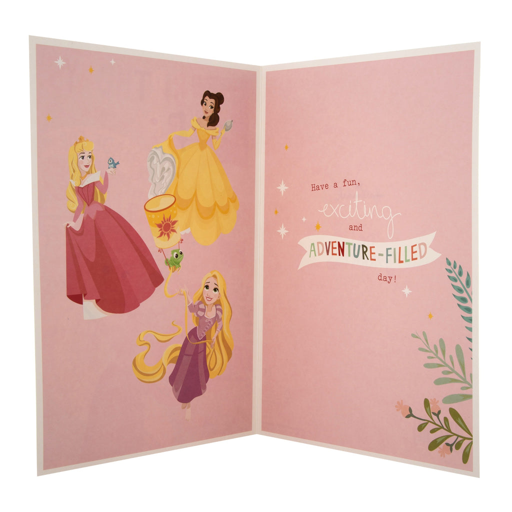 5th Birthday Card from Hallmark - Disney Princess Design