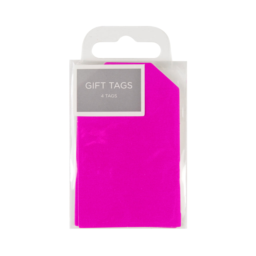 Multi-Occasion Pink Gift Tag Pack - 3 Tags