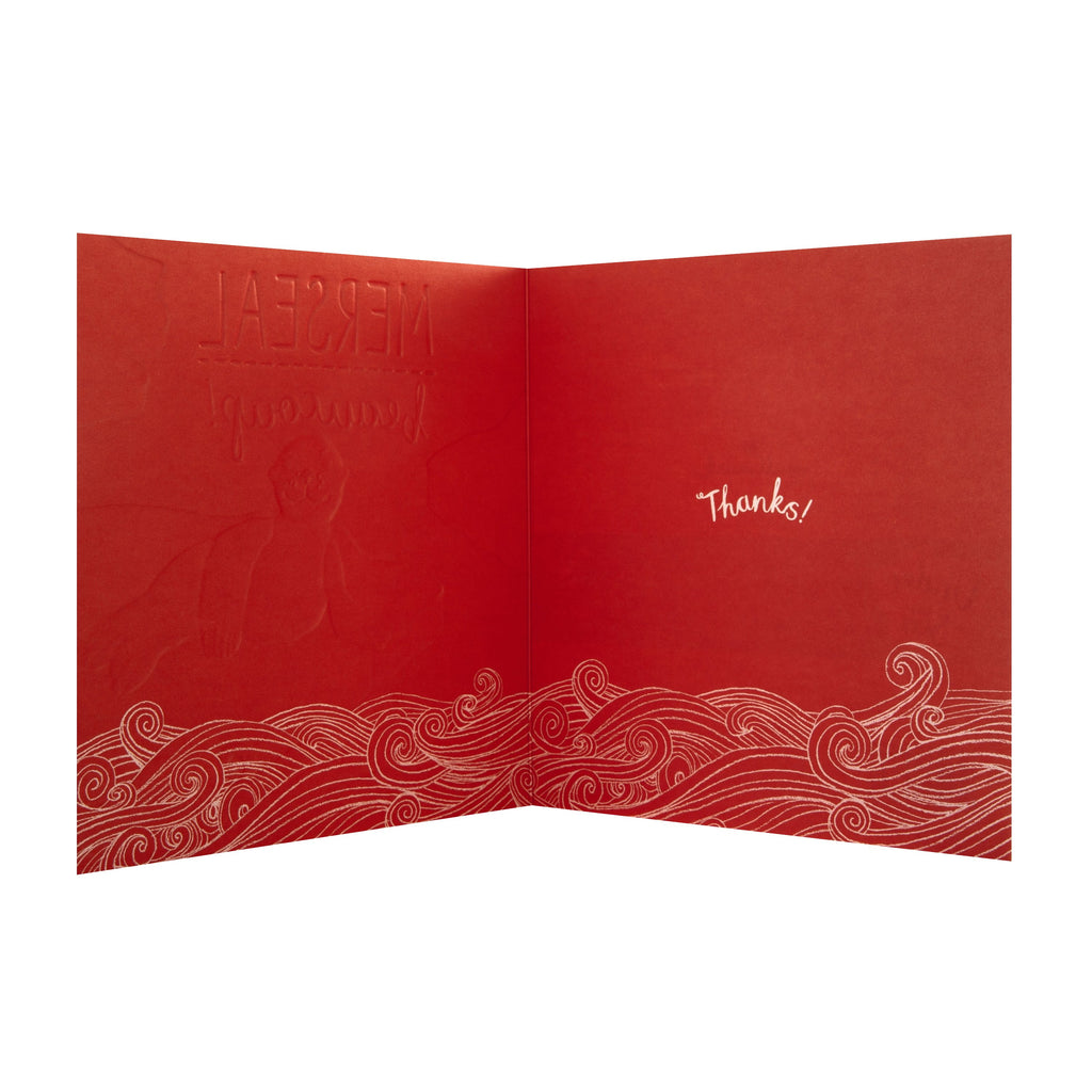 Thank You Card - Funny Illustrated Design