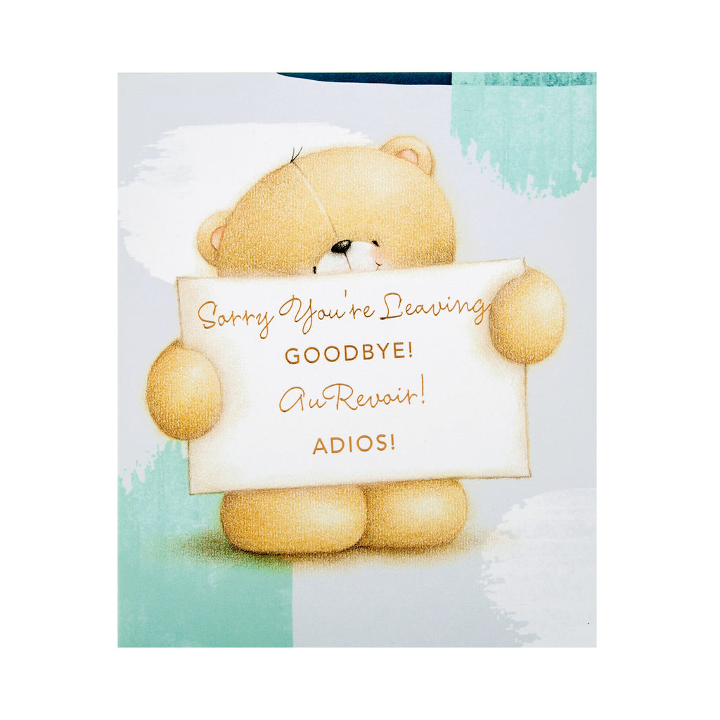 Leaving Card - Cute Forever Friends Design